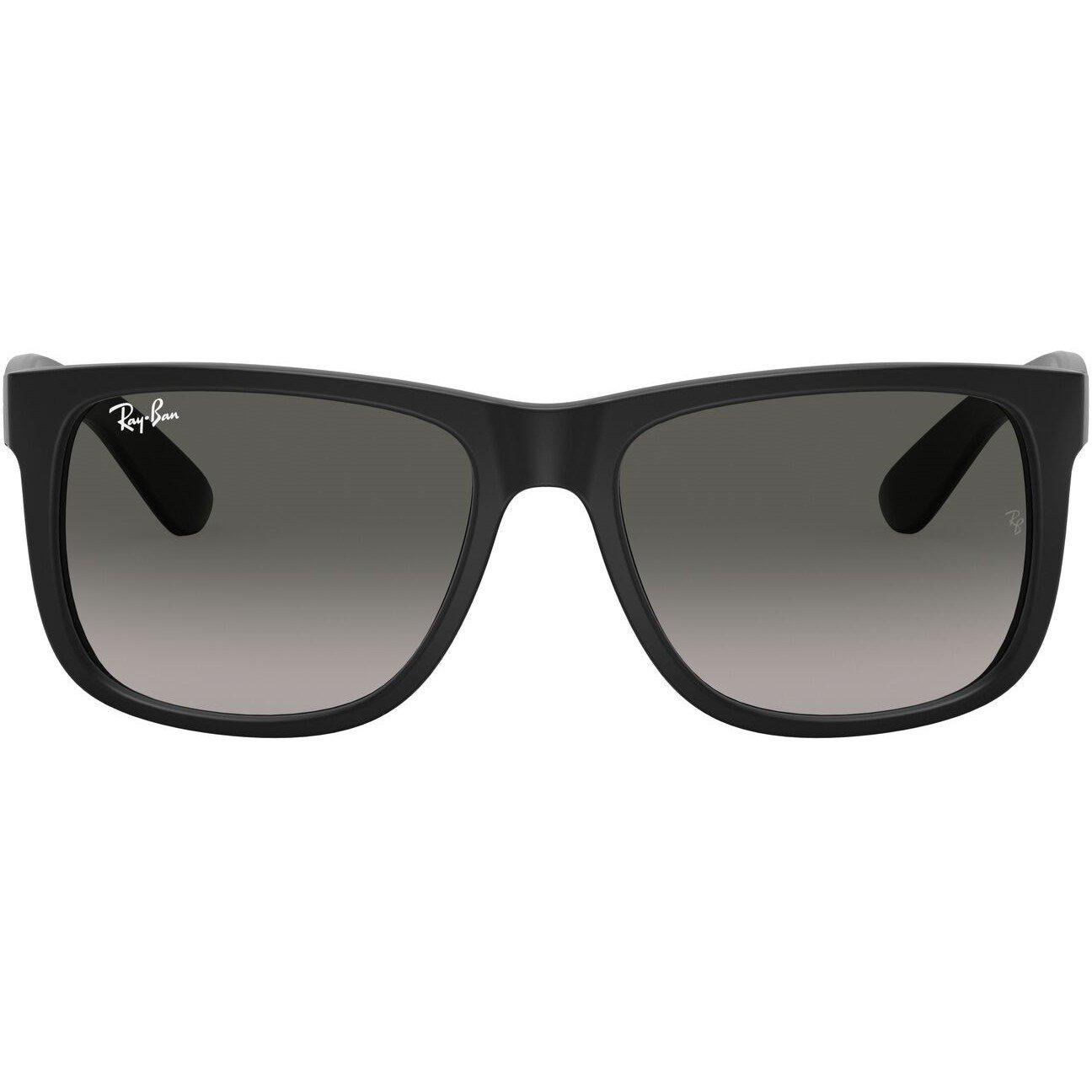 Rubber Black - Ray-Ban - Ray Ban Justin Square Sunglasses - 4