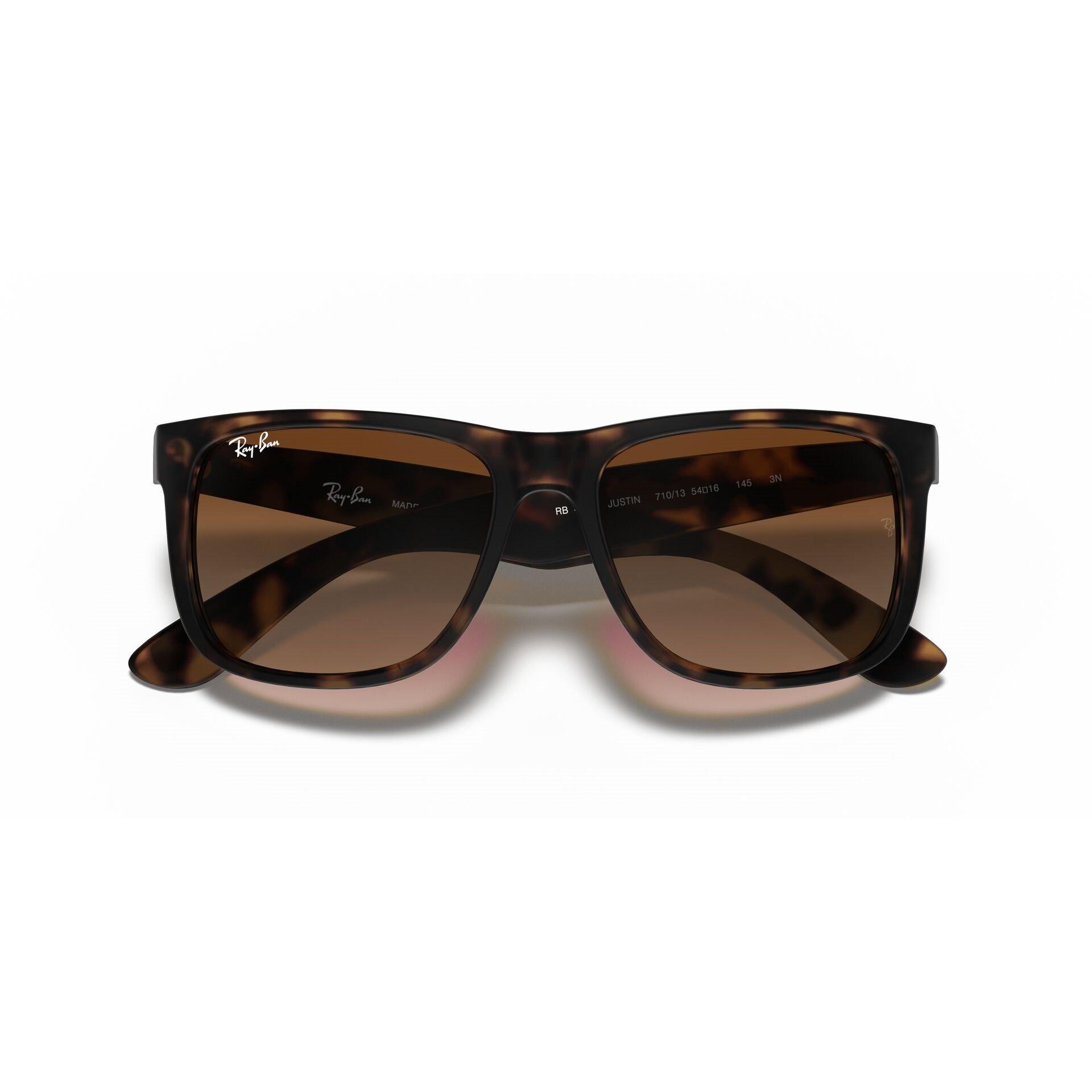 Light Havana - Ray-Ban - Ray Ban Justin Square Sunglasses - 5