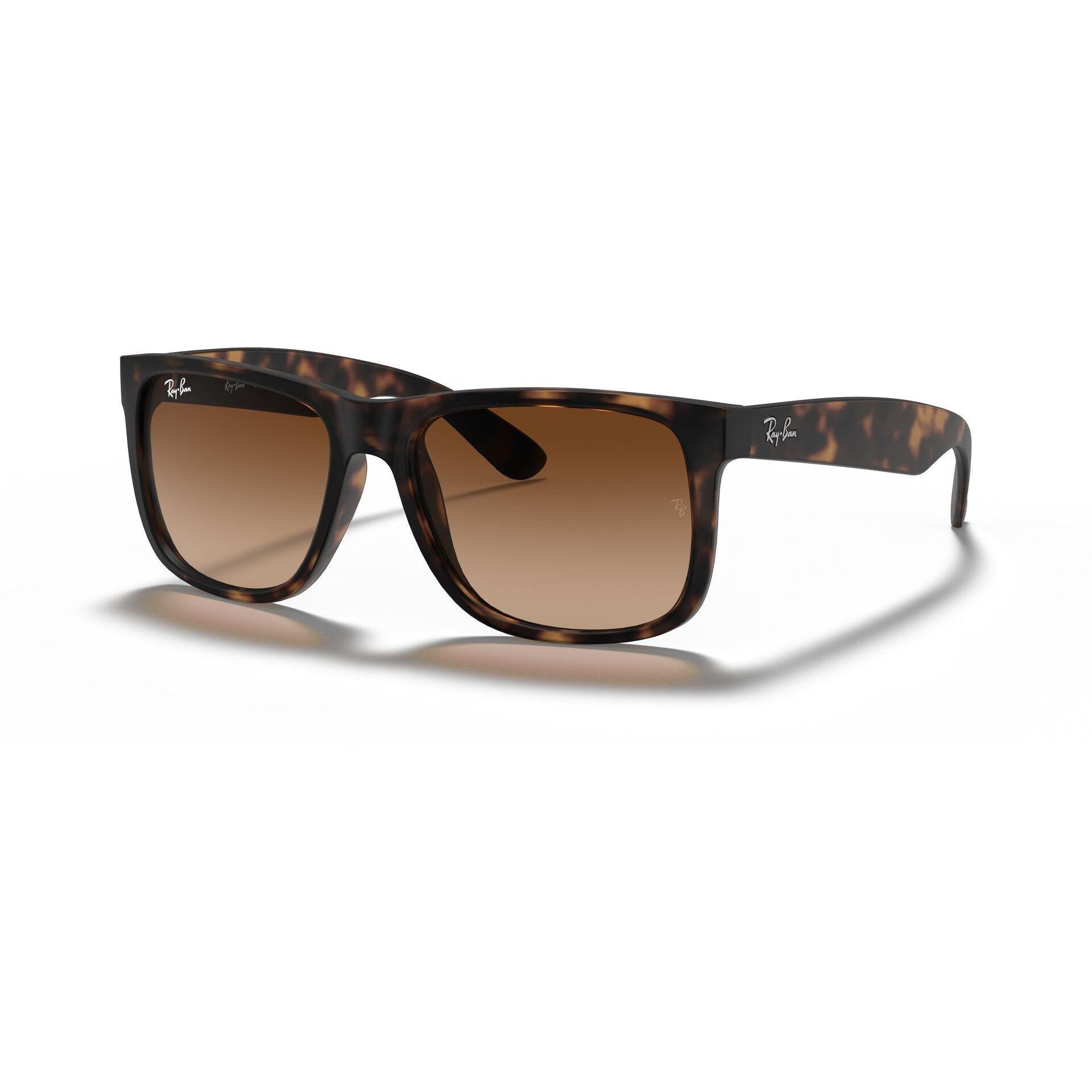 Light Havana - Ray-Ban - Ray Ban Justin Square Sunglasses - 8