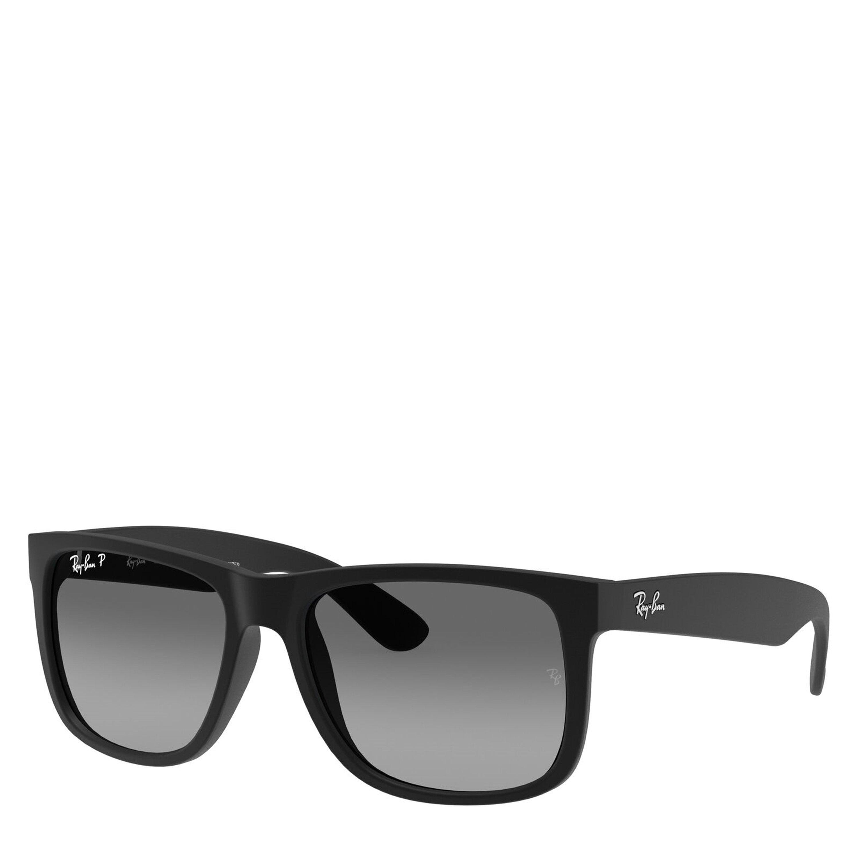 Ray-Ban Men's Ray Ban Justin Square Sunglasses - Rubber Black