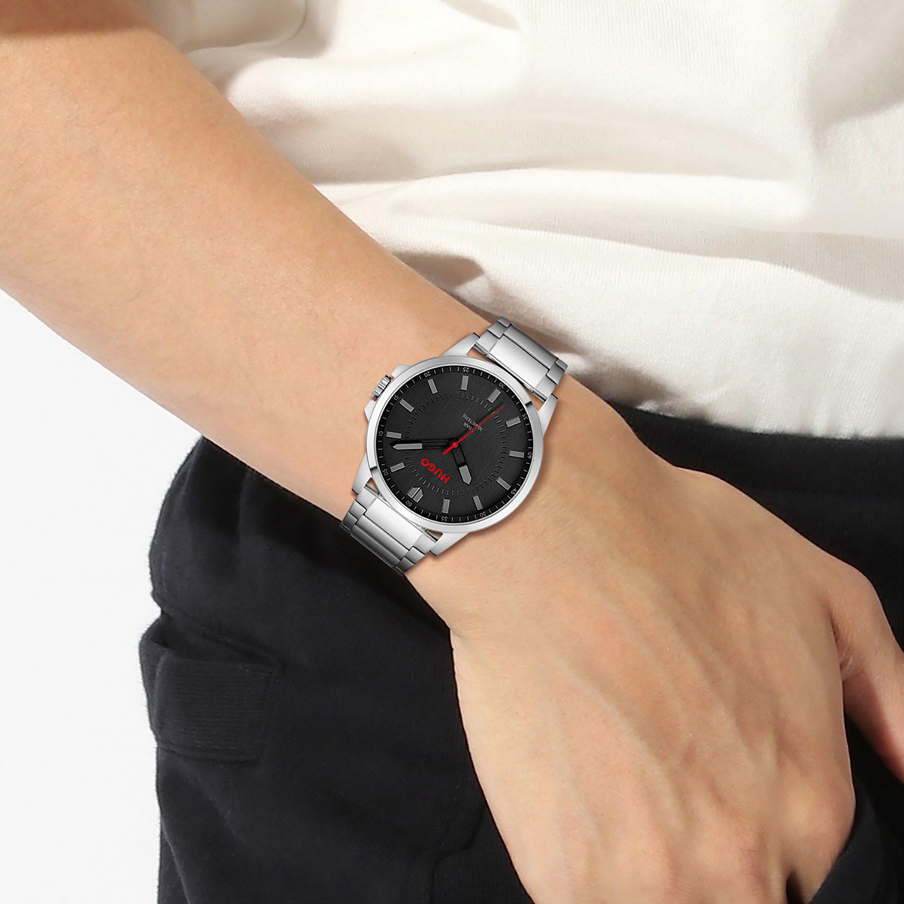 Black - Hugo - HUGO First Watch Mens - 3