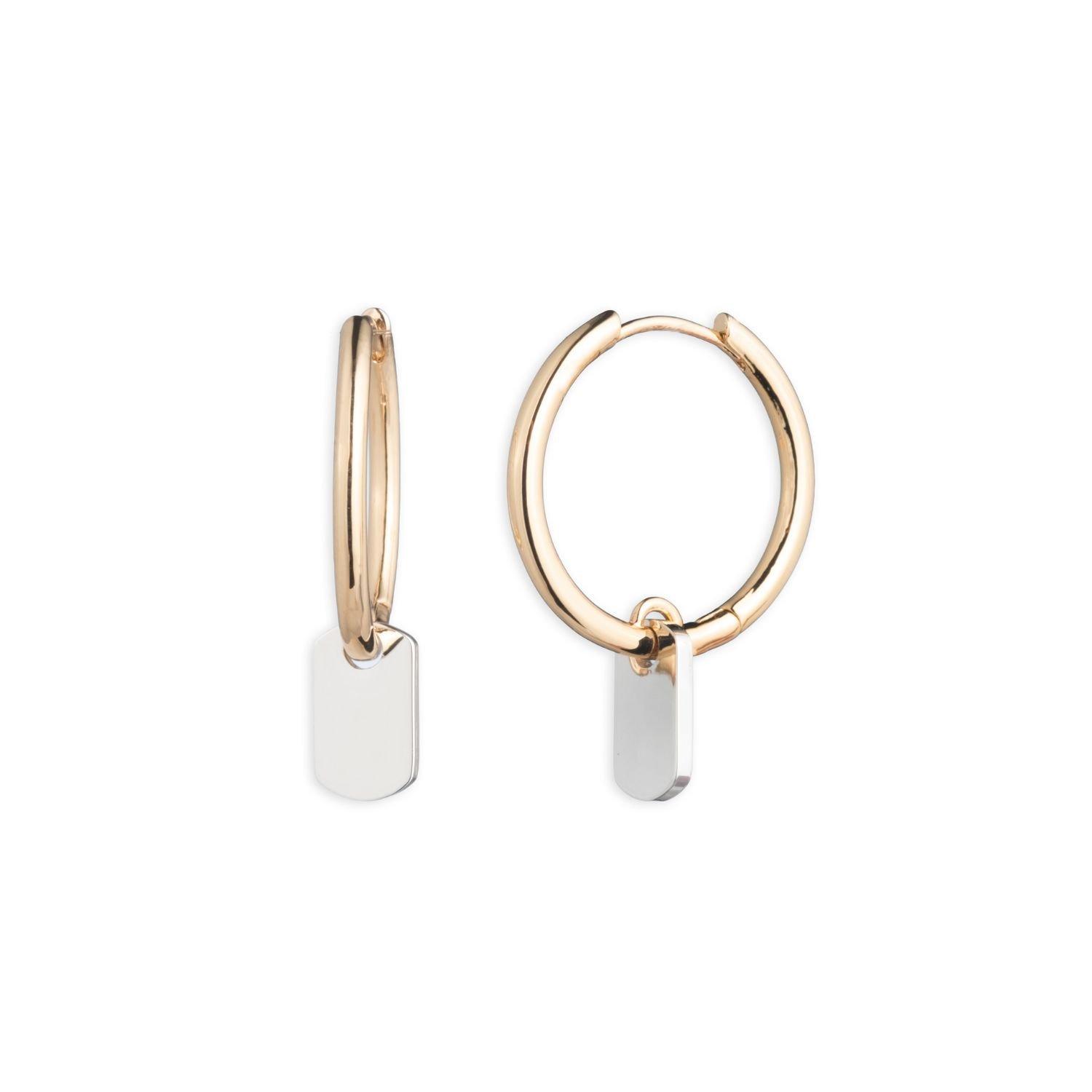 Lauren Ralph Lauren Lauren Ralph Lauren Gold & Silver Tag Drop Earrings