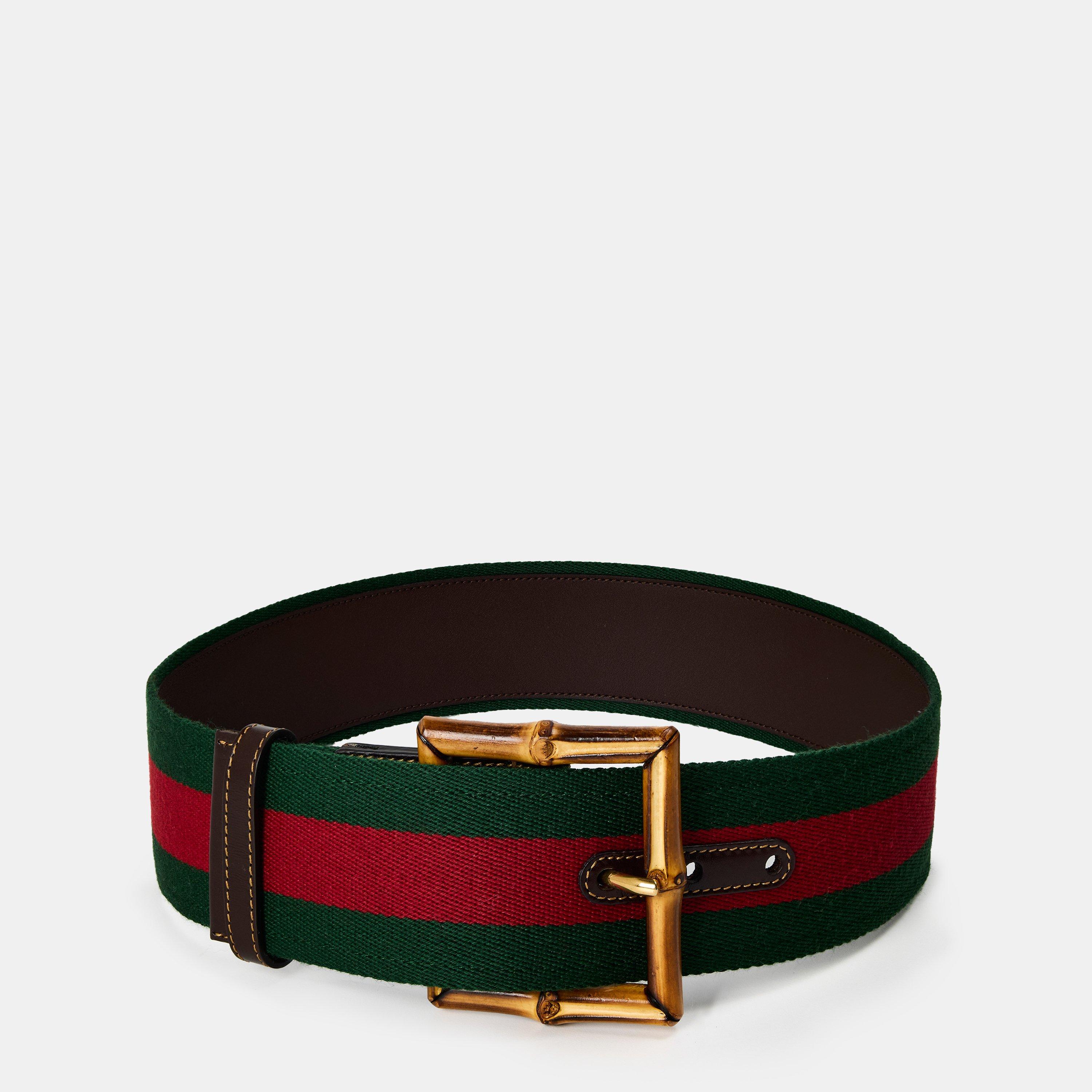 Vrv/Dk Nw Acero - Gucci - Women's Adjustable Fabric Belt - 1