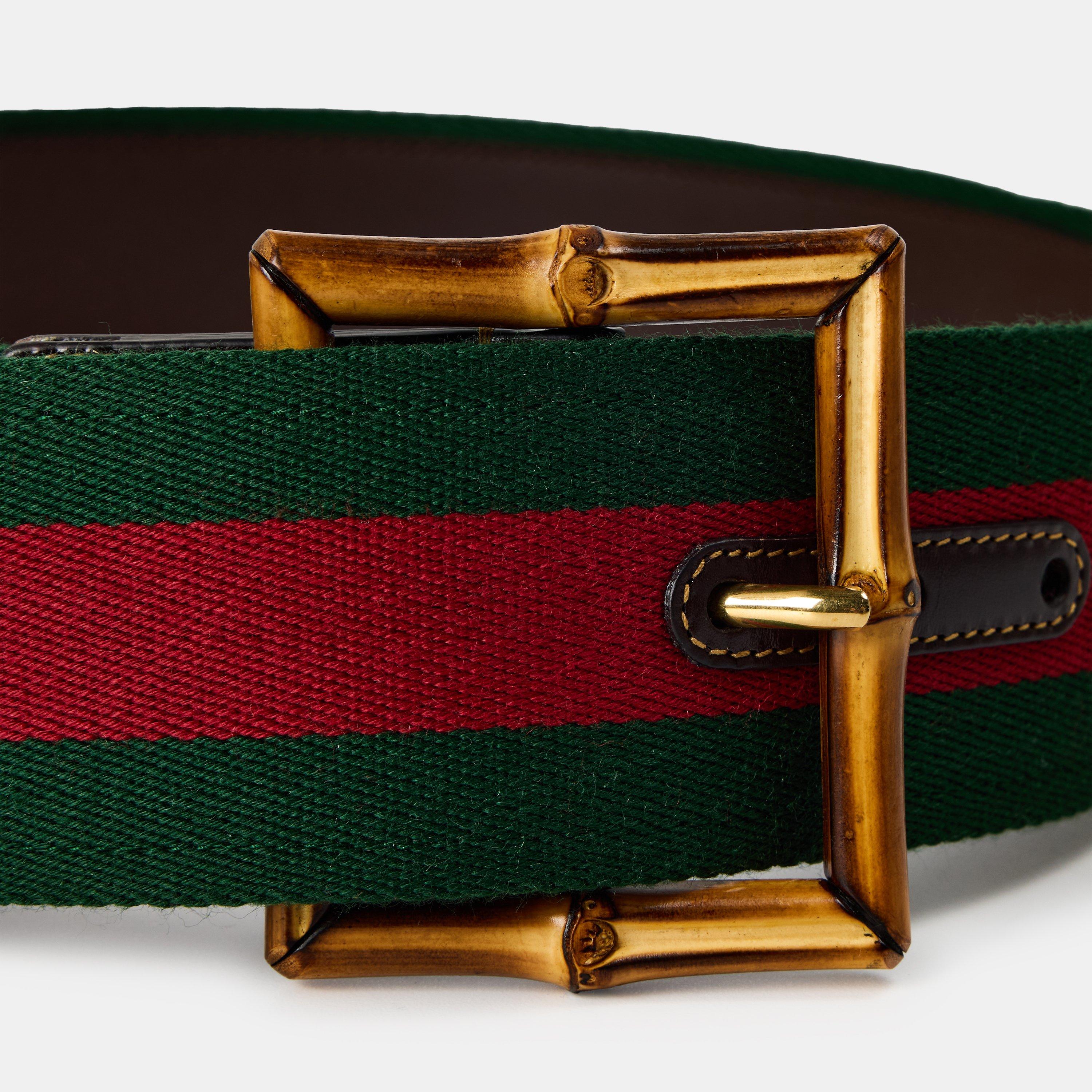 Vrv/Dk Nw Acero - Gucci - Women's Adjustable Fabric Belt - 3