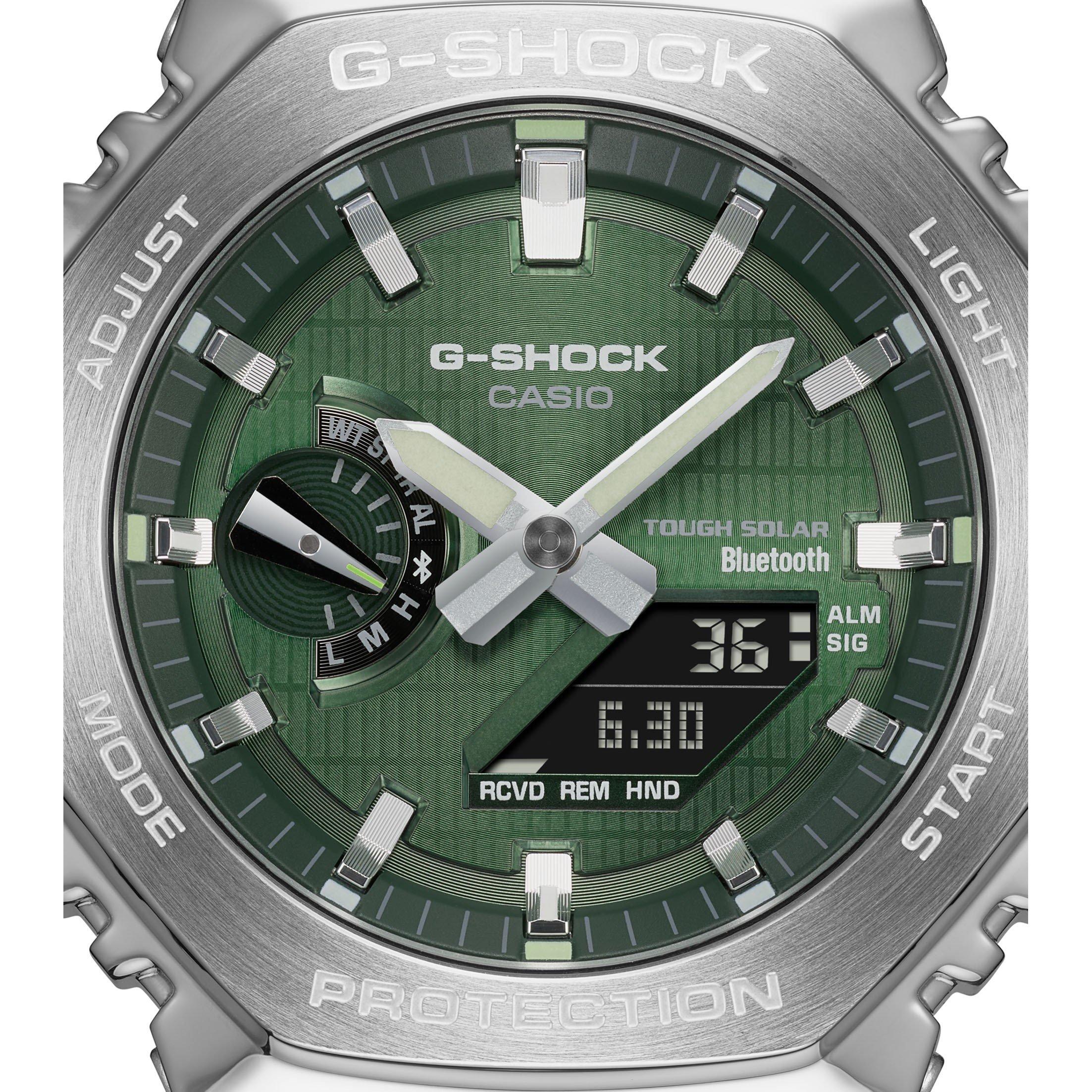 Green/Silver - G Shock - Men's Casio Analogue Quartz Watch - 3