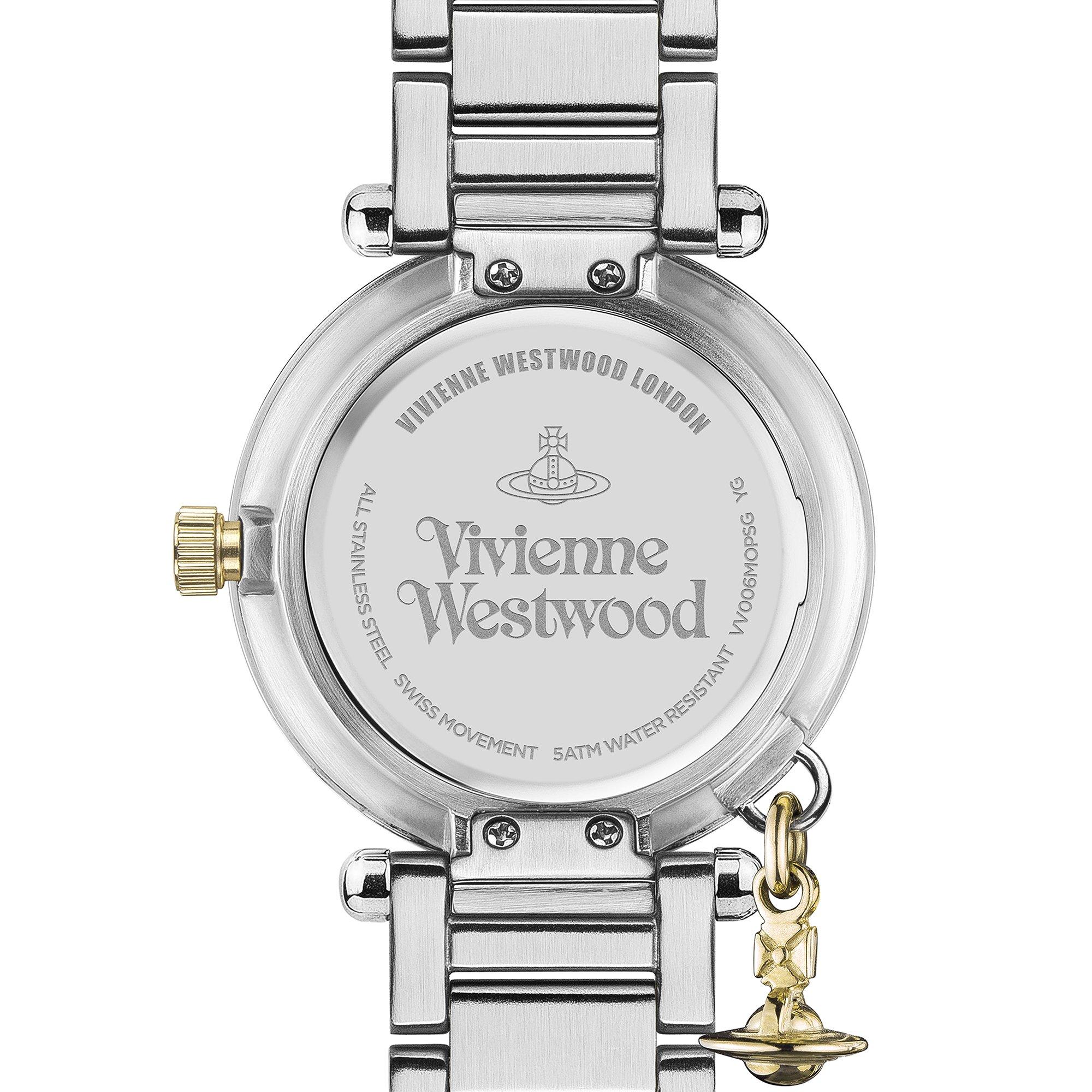 Silver/Gold - Vivienne Westwood - Women's Saturn Orb Quartz Watch - 5