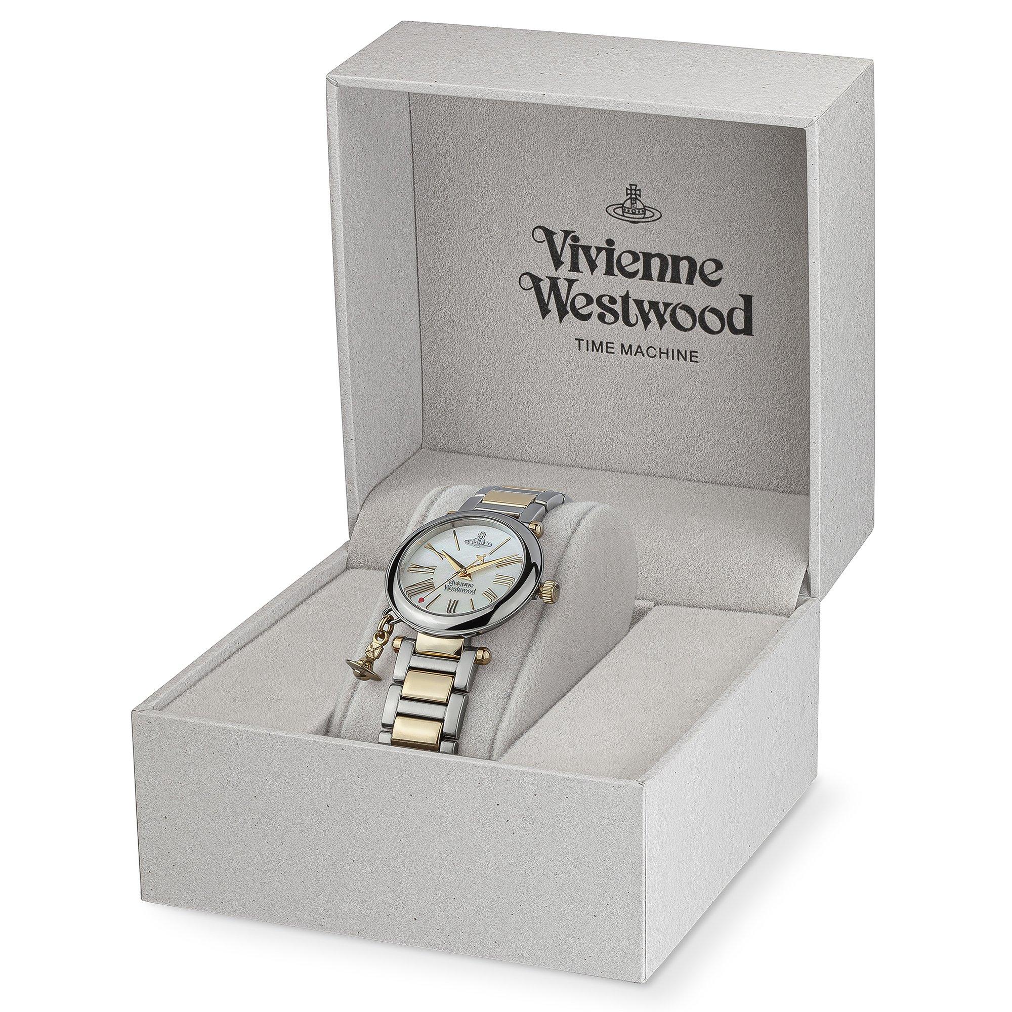 Silver/Gold - Vivienne Westwood - Women's Saturn Orb Quartz Watch - 6
