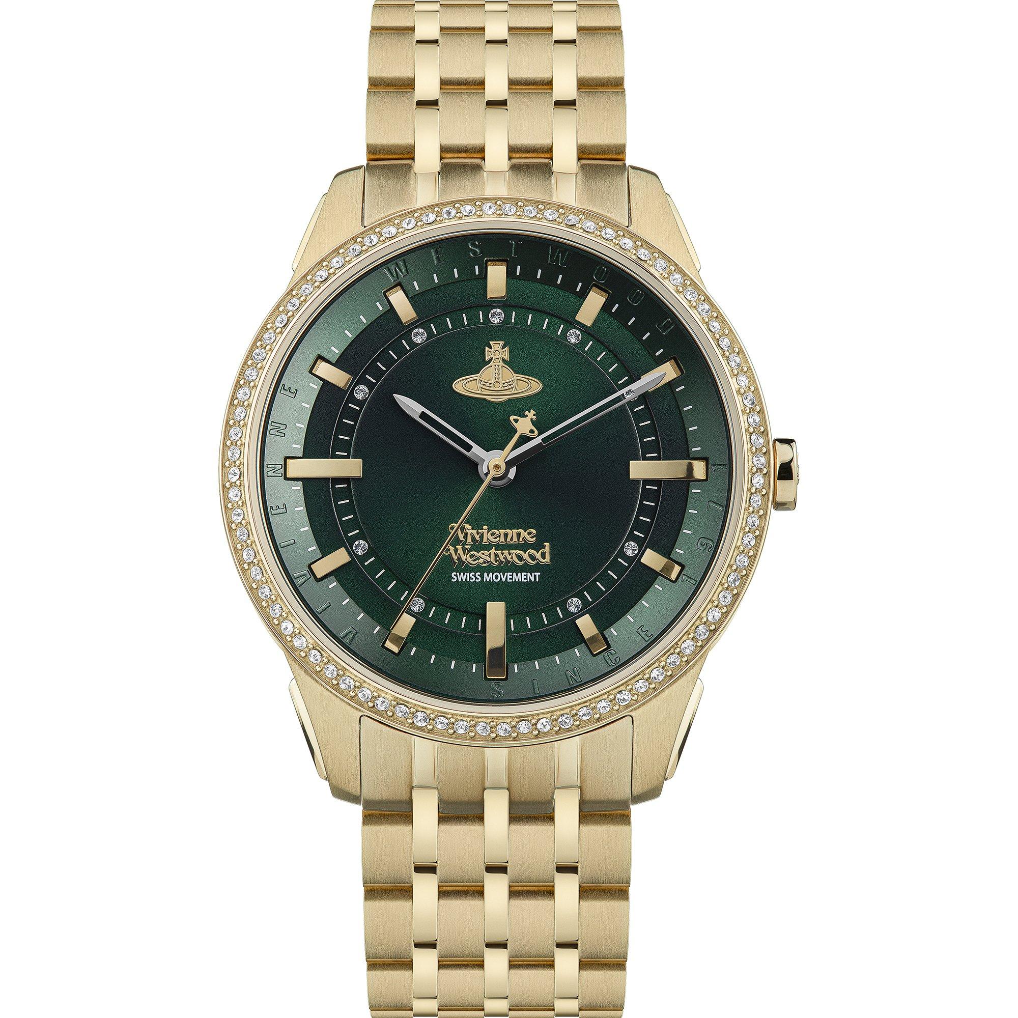 Gold/Green - Vivienne Westwood - Eastend Quartz Watch - 1