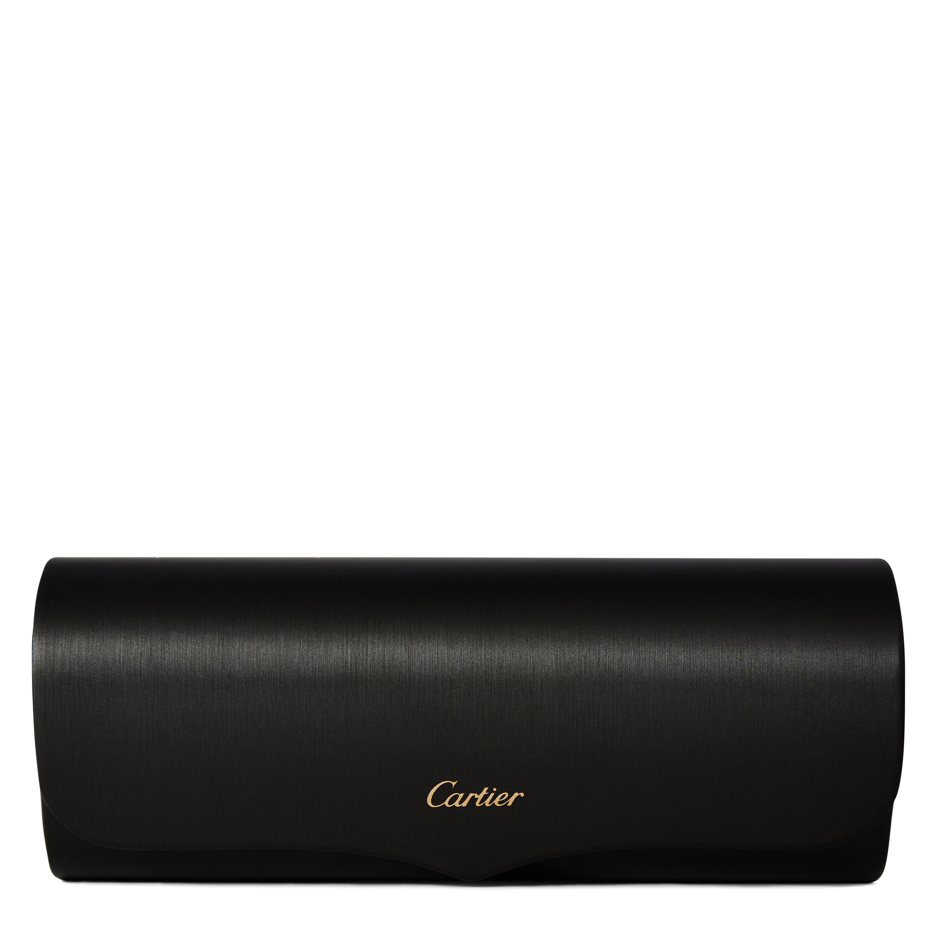 Black - Cartier - Cartier Mens Round CT0541SA Sunglasses - 5