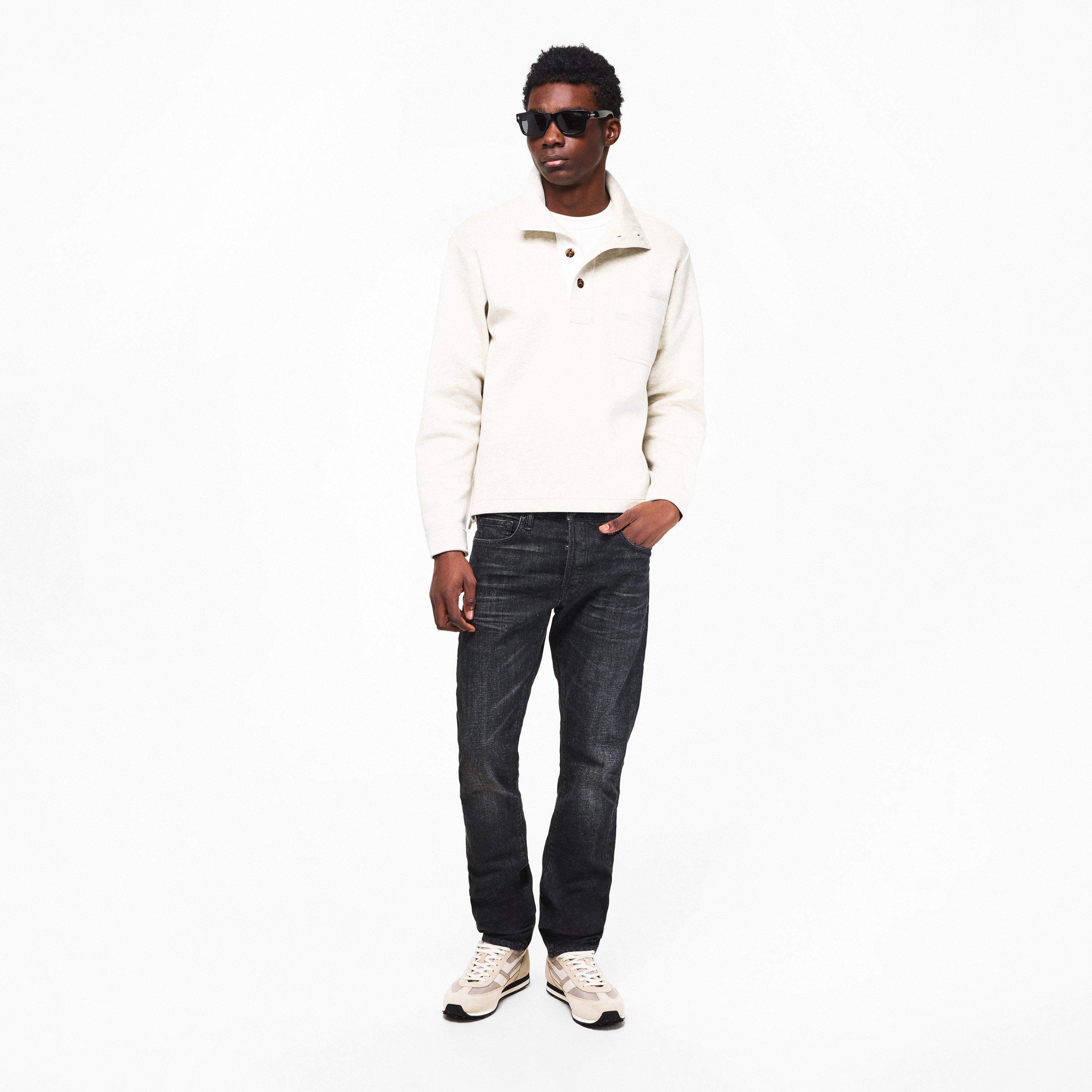 Shiny black - Tom Ford - Men's TFS Smith Sunglasses - 6