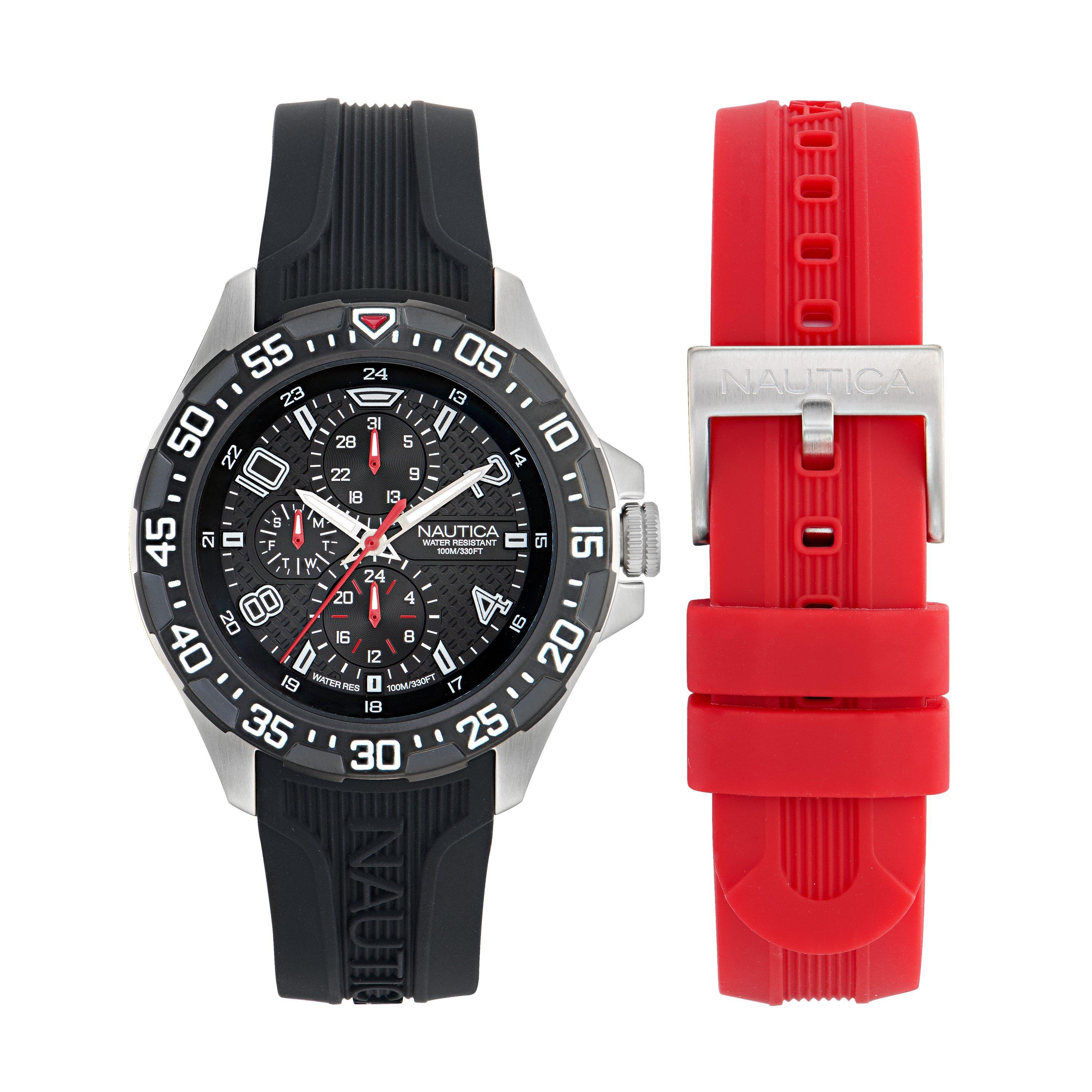 Preto/Prata - Nautica - Nautica Nct Leeway W Sn72 - 1