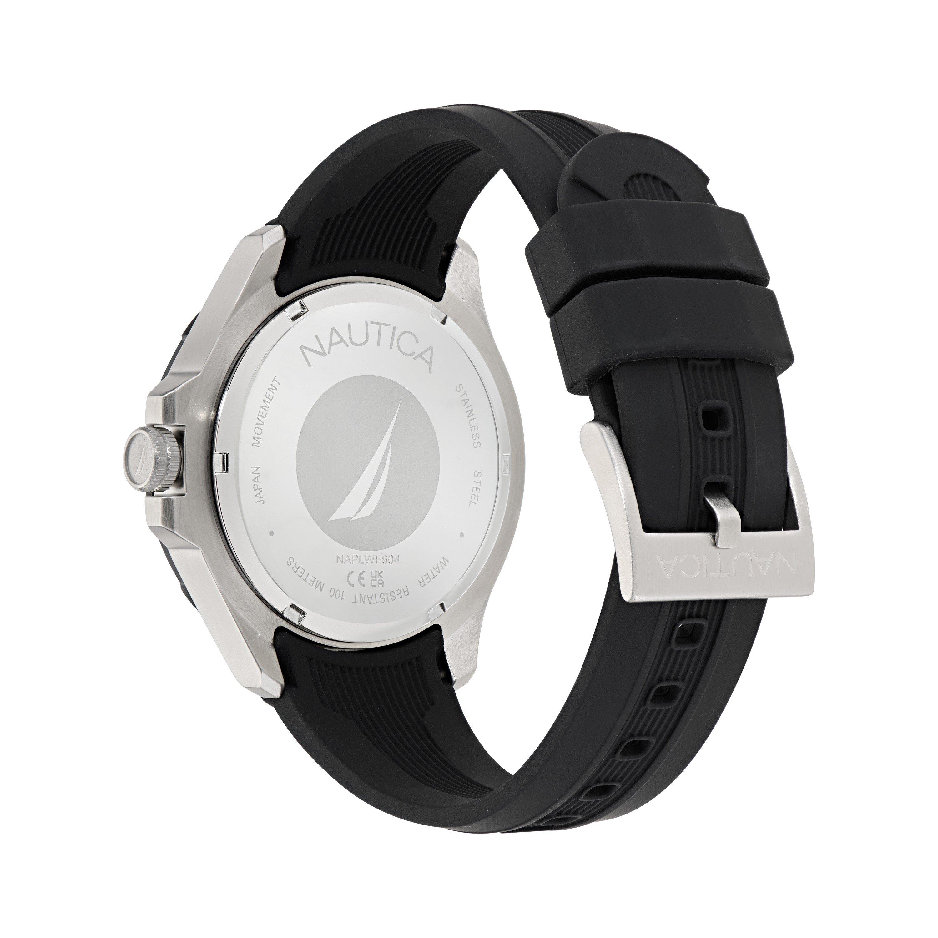 Preto/Prata - Nautica - Nautica Nct Leeway W Sn72 - 4