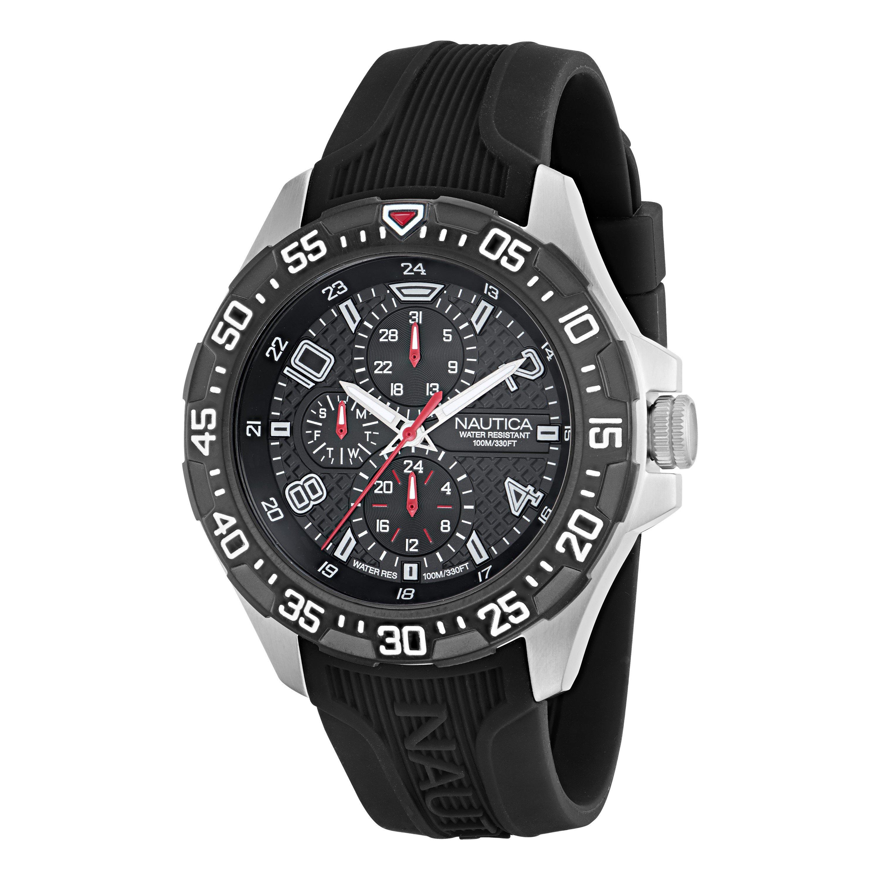 Preto/Prata - Nautica - Nautica Nct Leeway W Sn72 - 5