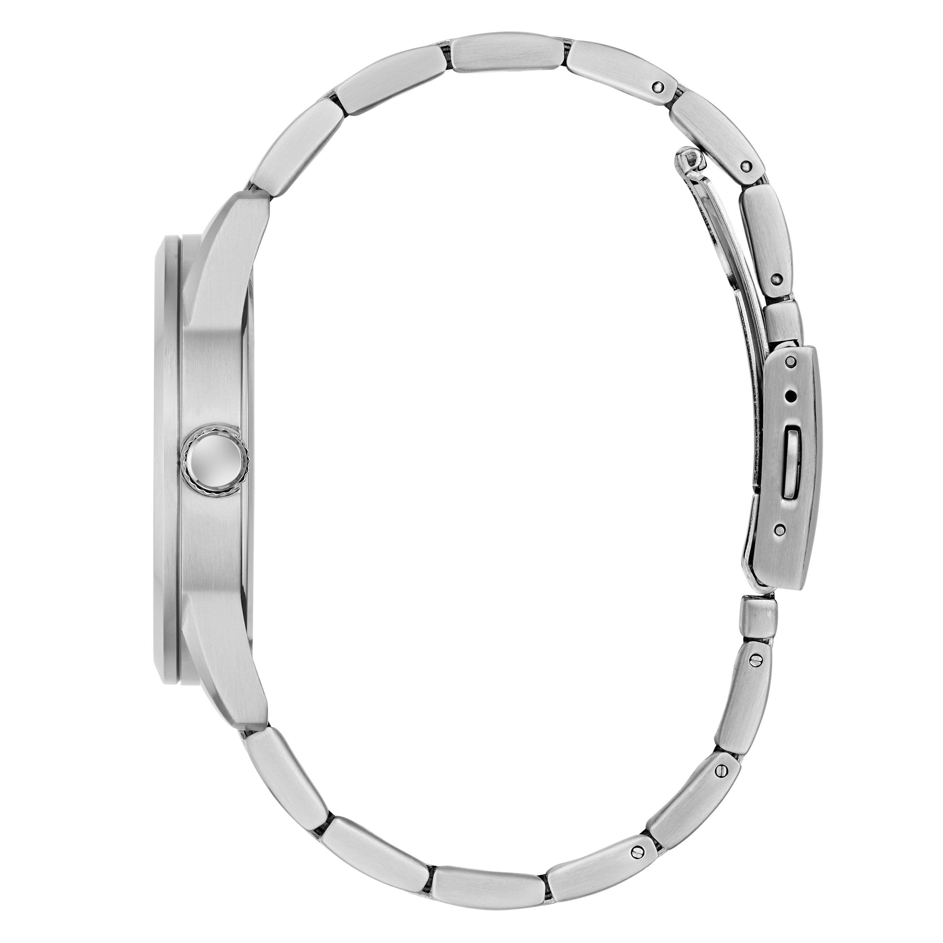 Black/Silver - Guess - Men's Easton Analogue Quartz Watch - 4