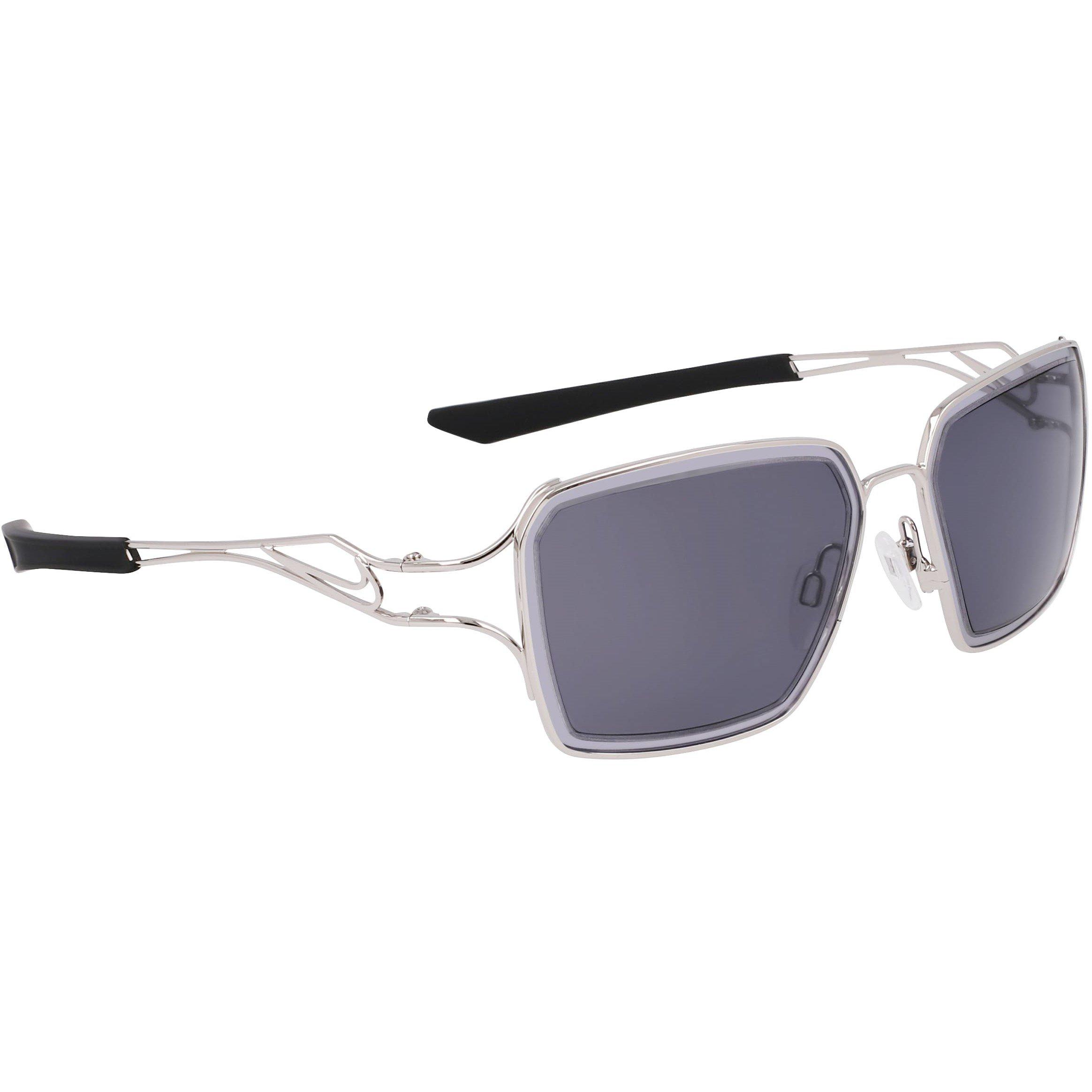 Slvr/Gry/LtGry - Nike - Veil Prism Square Sunglasses - 1