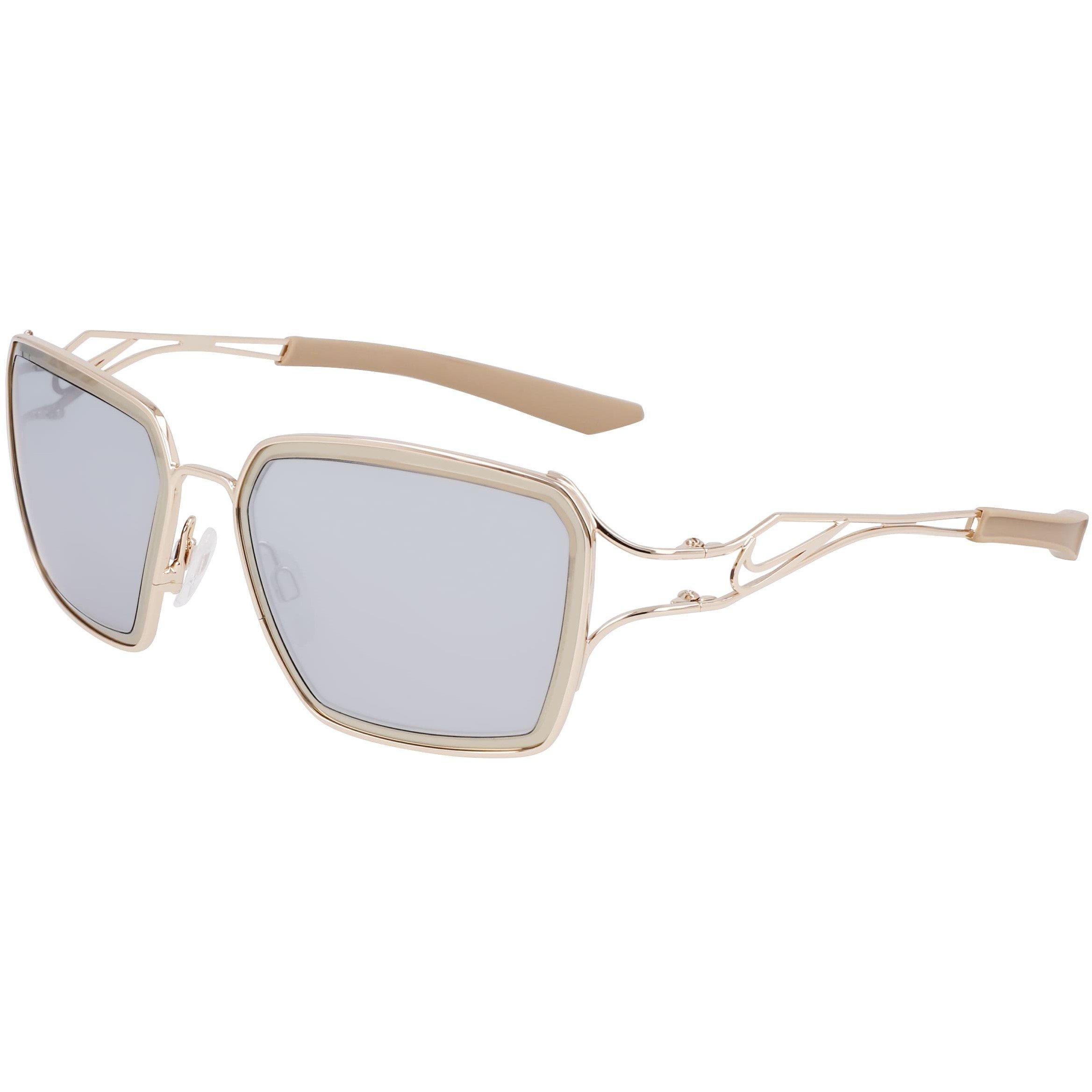 Gold/SlvM/GoldM - Nike - Veil Prism Square Sunglasses - 3