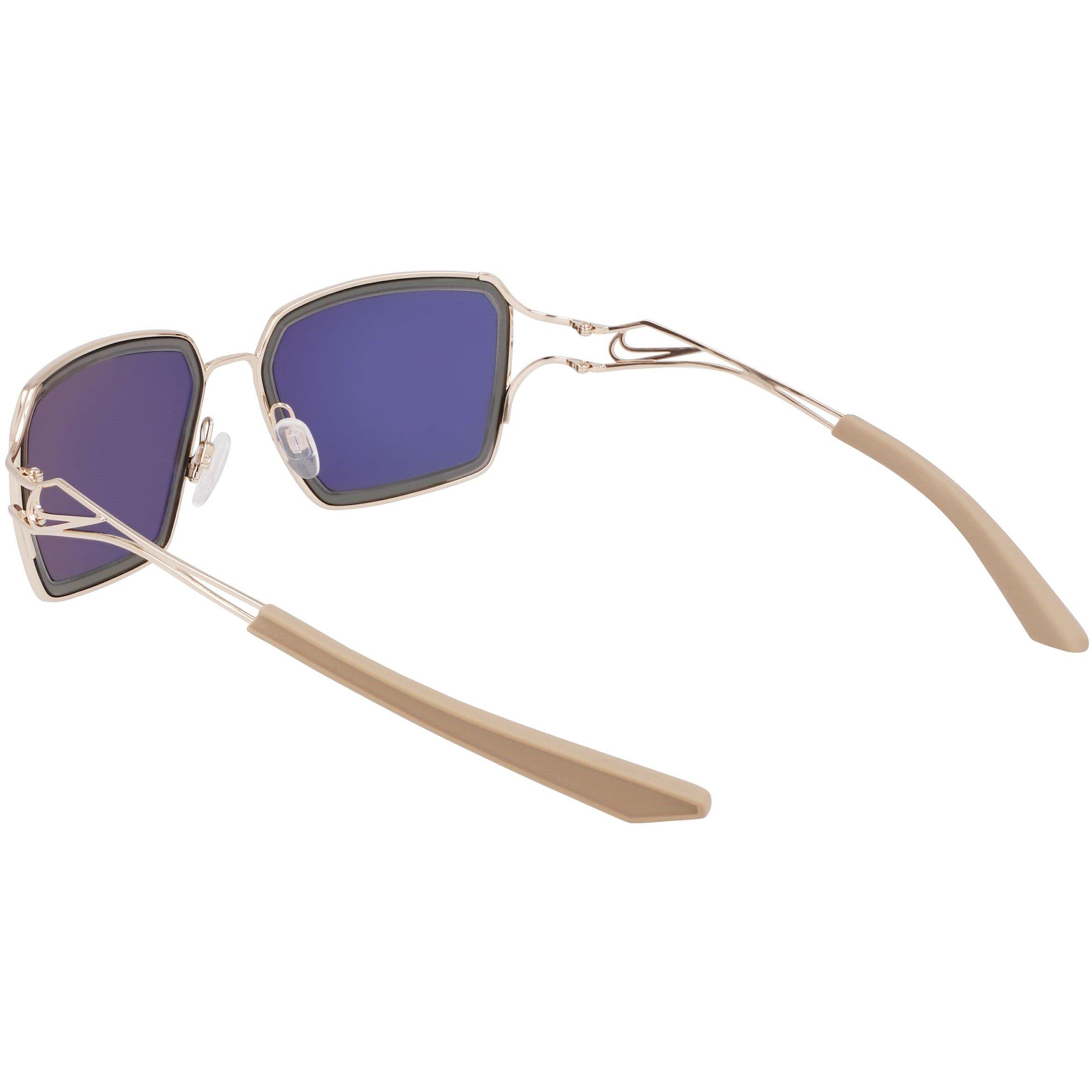 Gold/SlvM/GoldM - Nike - Veil Prism Square Sunglasses - 5