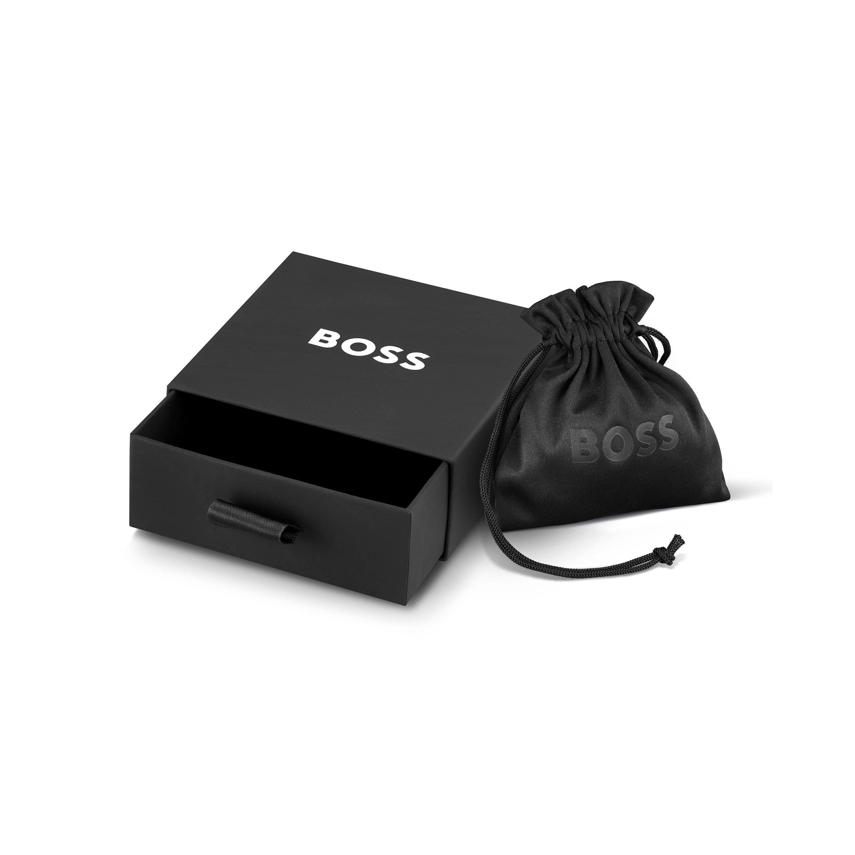 Silver - Boss - Men's Kassy Stainless Steel Chain Bracelet - 5