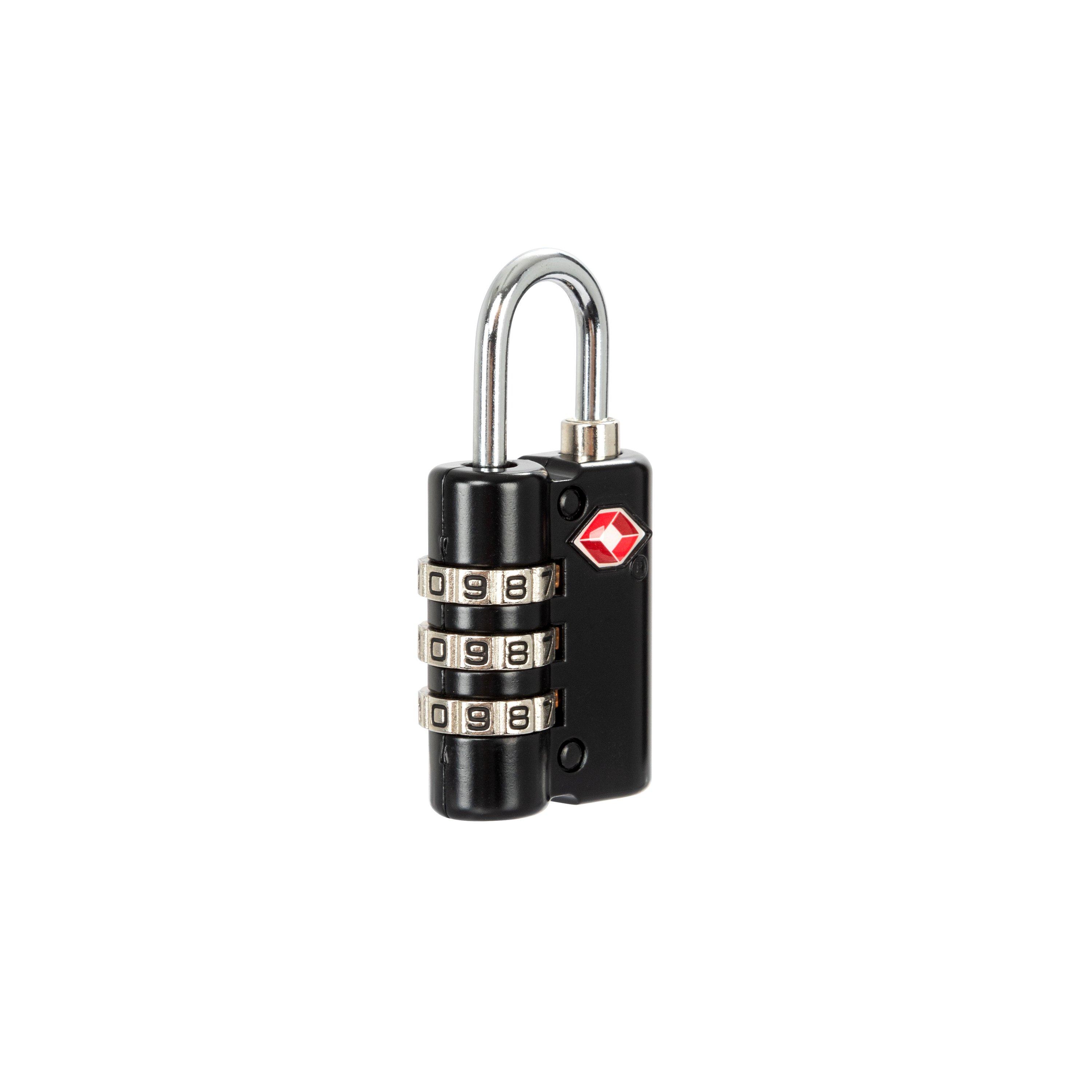 Schwarz - Linea - TSA  Combination Lock 2pk - 3