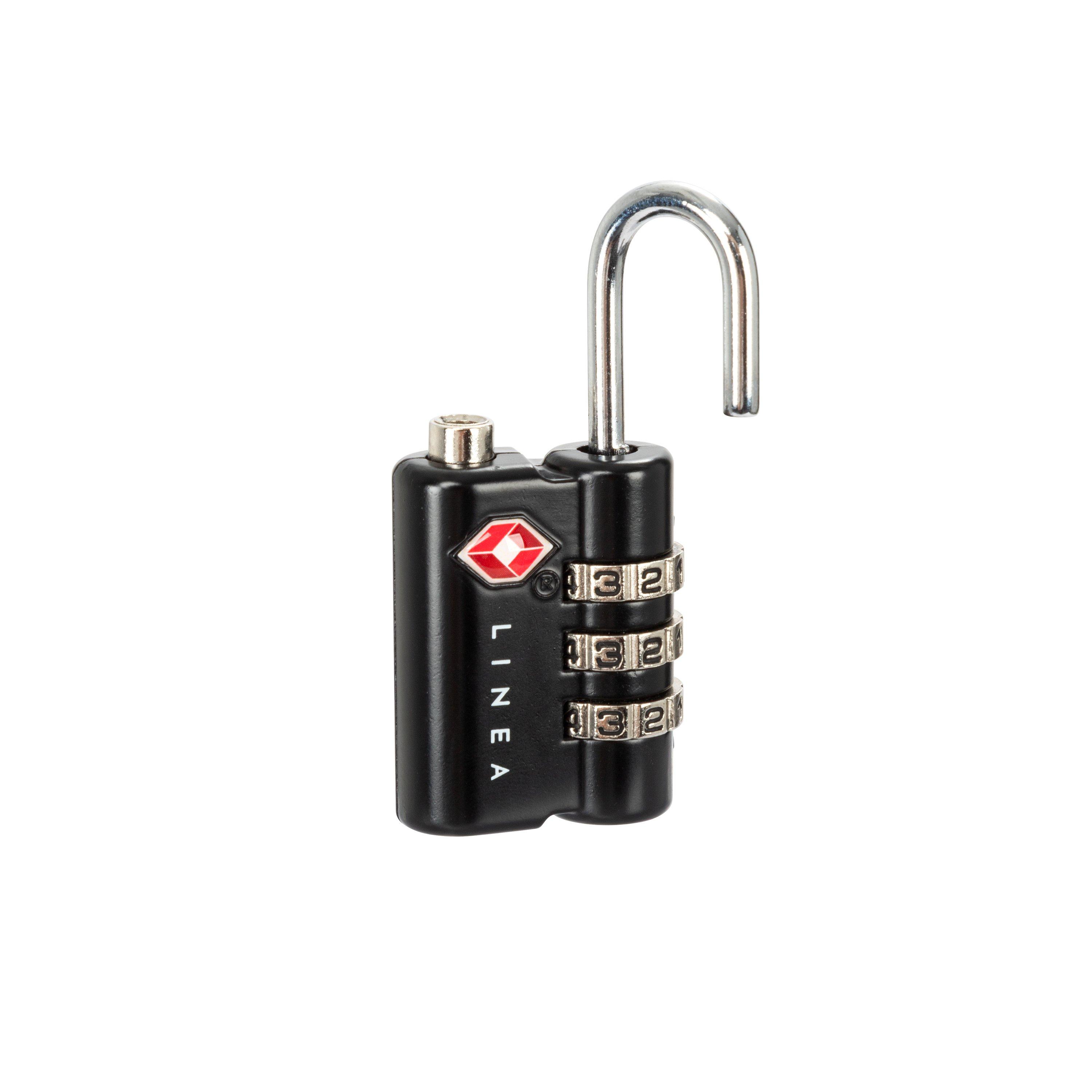 Schwarz - Linea - TSA  Combination Lock 2pk - 4