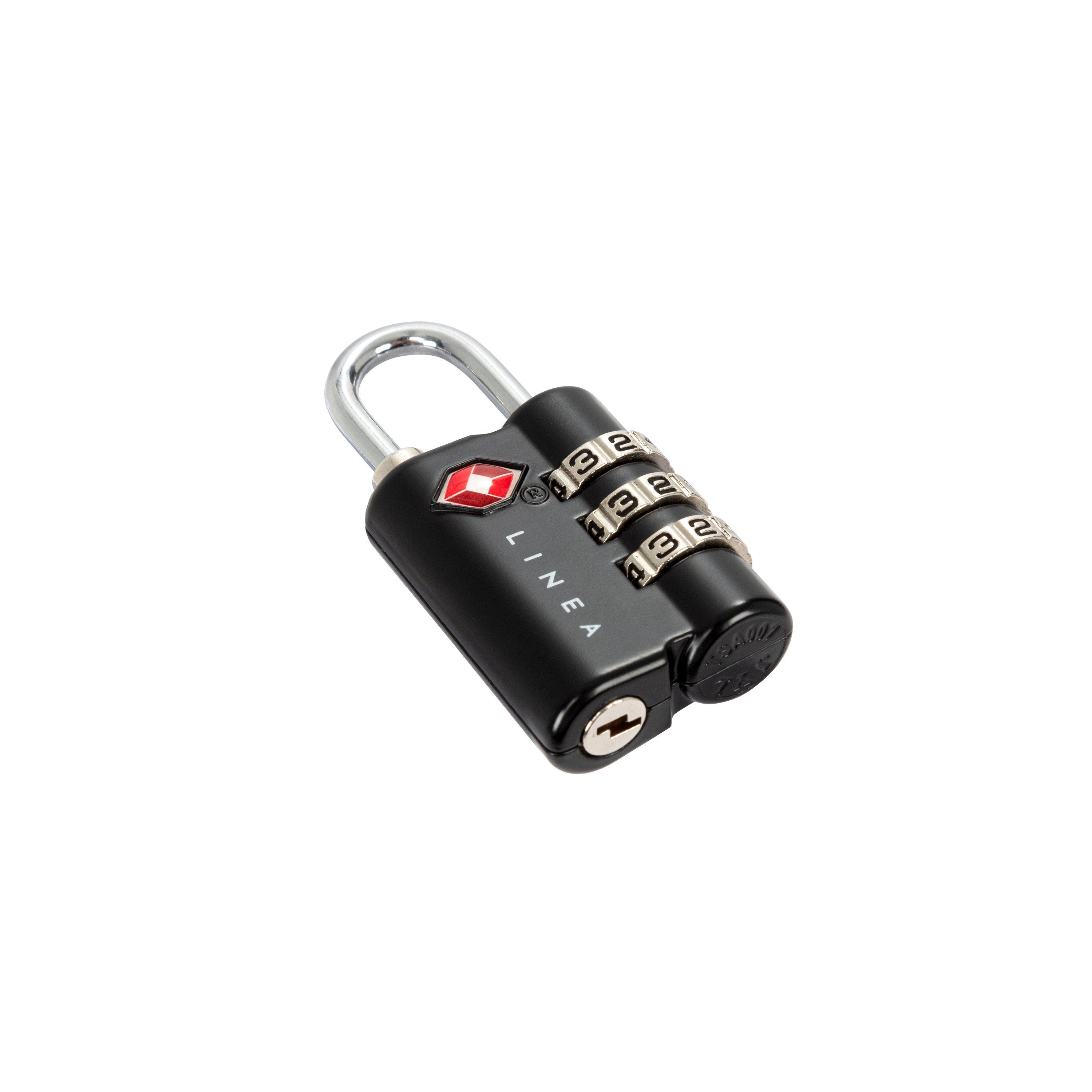 Schwarz - Linea - TSA  Combination Lock 2pk - 5