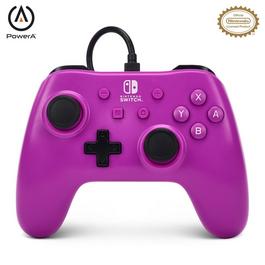 PowerA Wired Controller for Nintendo Switch Grape Purple