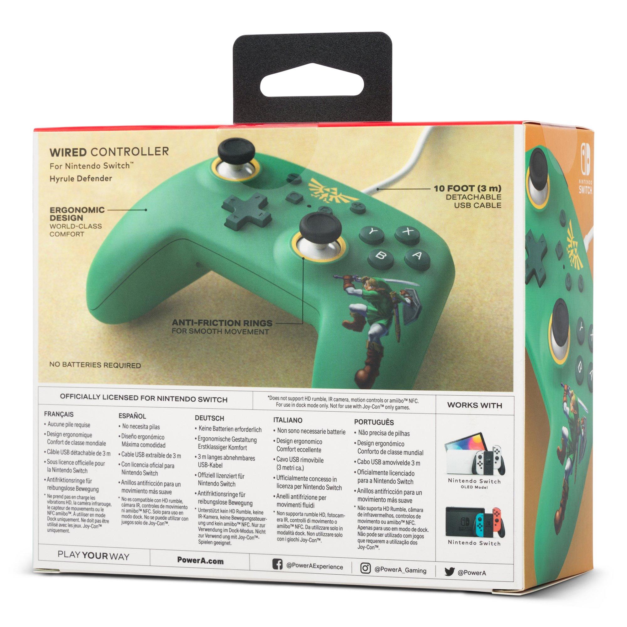Hyrule branitelj - PowerA - Wired Controller for Nintendo Switch - Hyrule Defender - 11