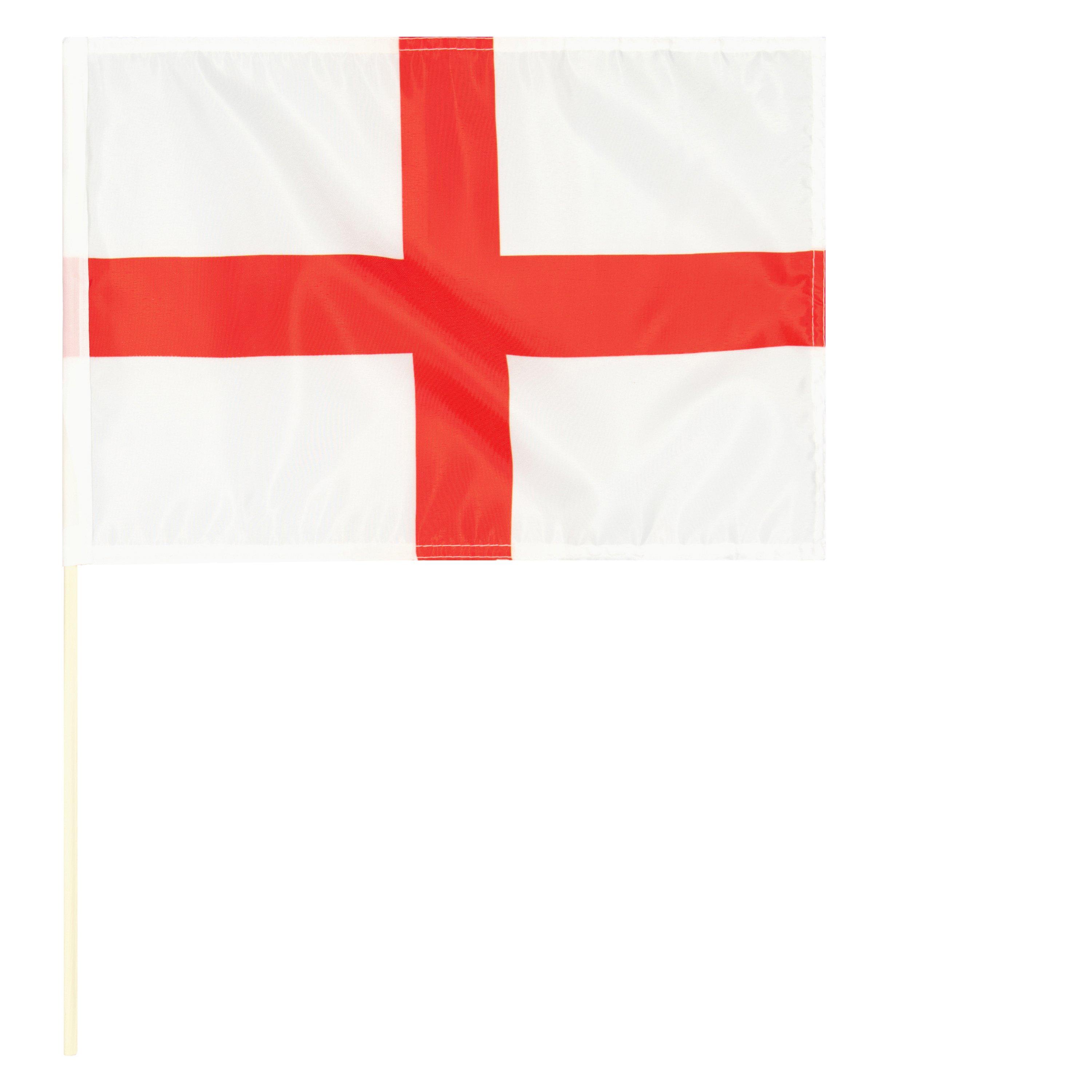 England - Team - Hand Football Flag - 1