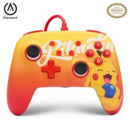 PowerA Enhanced Wired Controller for Nintendo Switch Oran Berry Pikachu