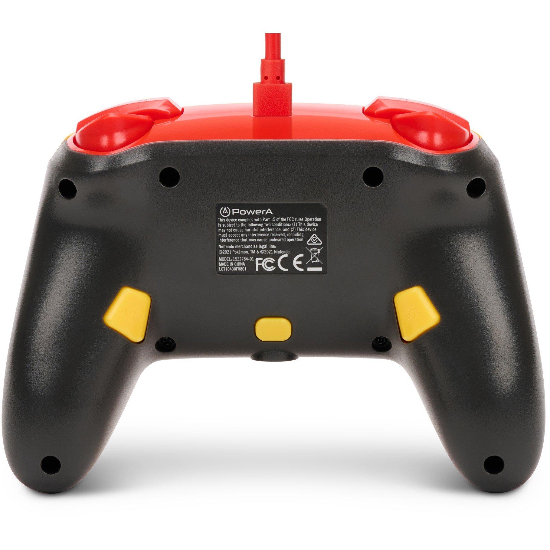 Oran Berry - PowerA - Enhanced Wired Controller for Nintendo Switch - Oran Berry Pikachu - 8