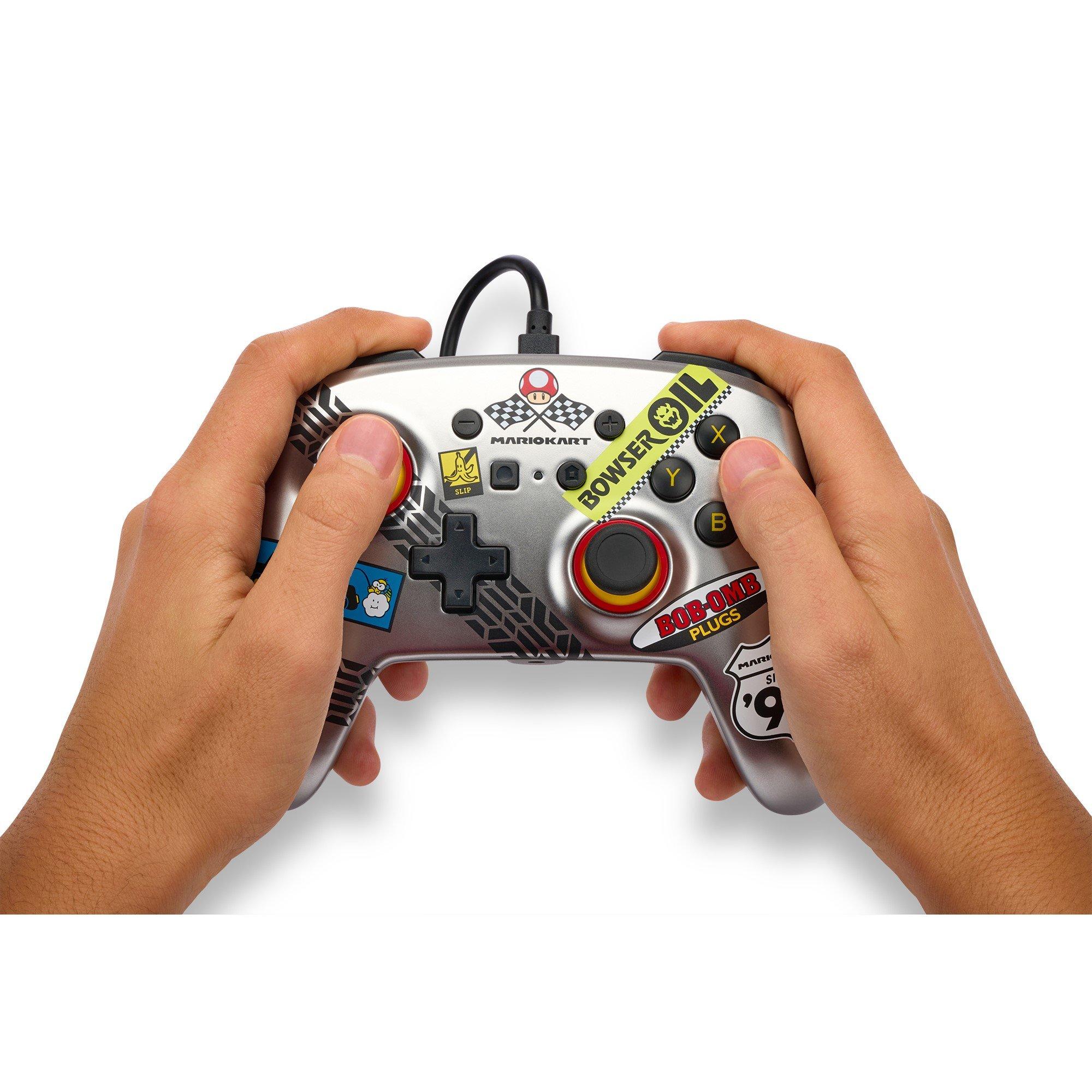 Mario Kart - PowerA - Enhanced Wired Controller for Nintendo Switch - Mario Kart - 5