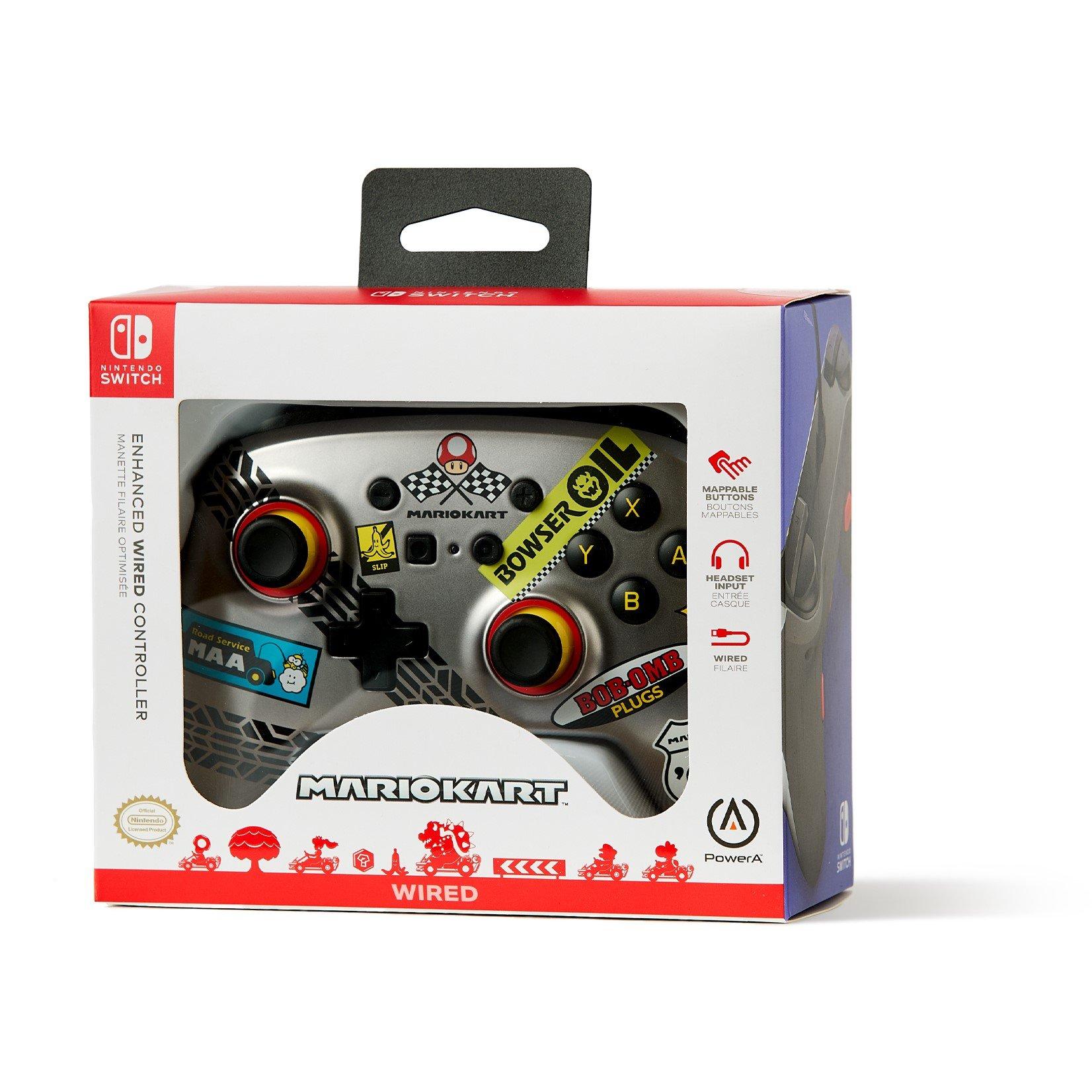 Mario Kart - PowerA - Enhanced Wired Controller for Nintendo Switch - Mario Kart - 10