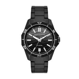Armani Exchange Armani Exchange Men's Three-Hand Date, Black Stainless Steel Watch, AX1952
