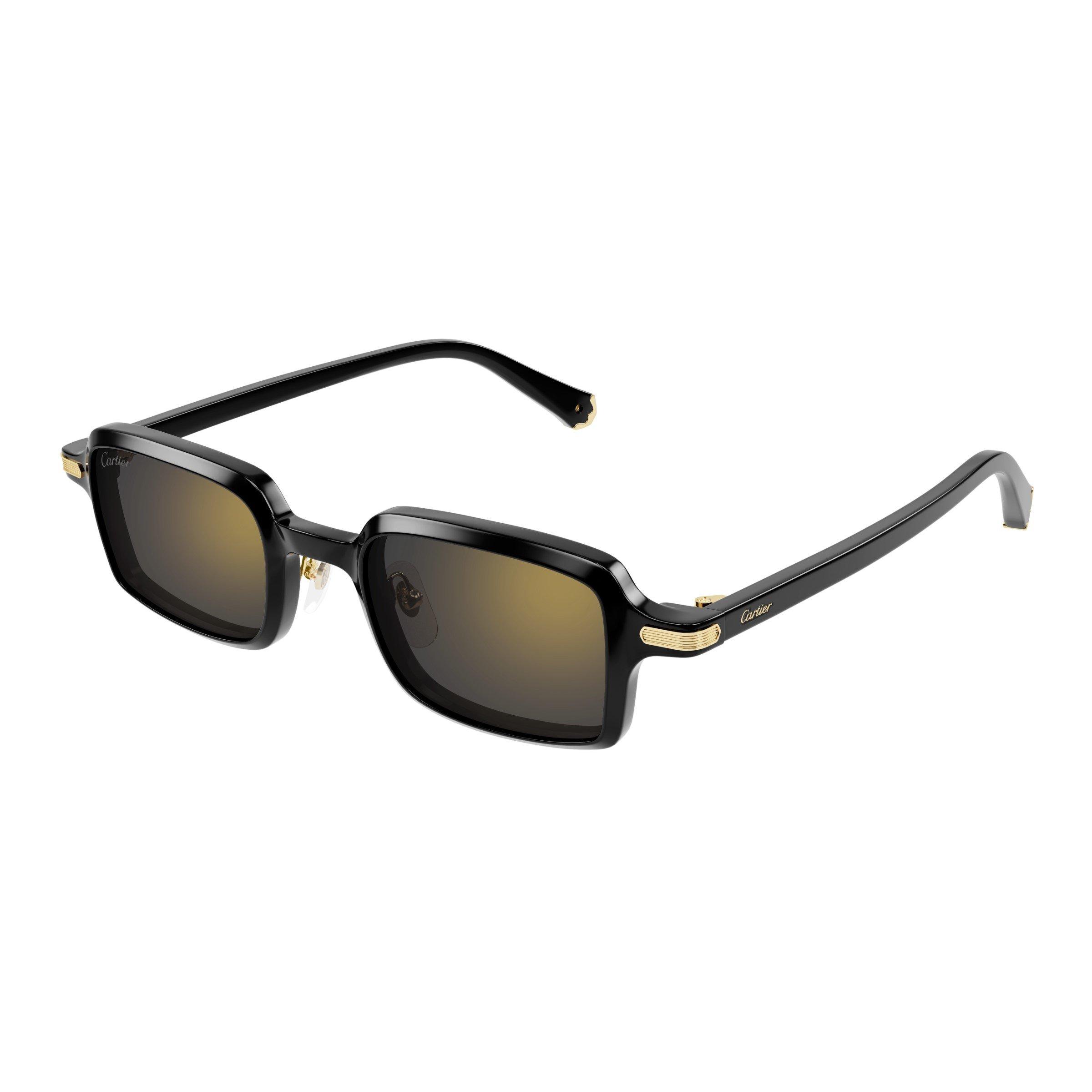 Cartier Cartier Mens Rectangular CT0539S Sunglasses