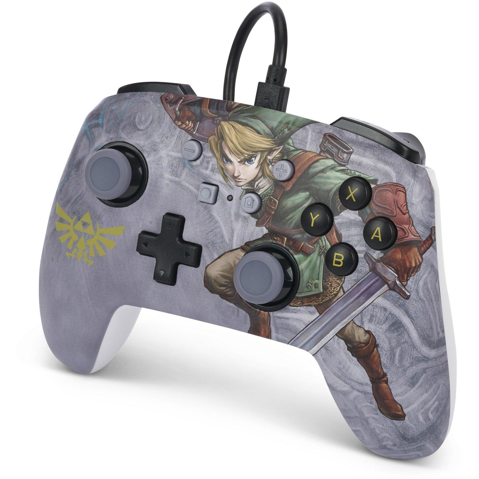 Link Valoroso - PowerA - Enhanced Wired Controller for Nintendo Switch - Valiant Link - 2