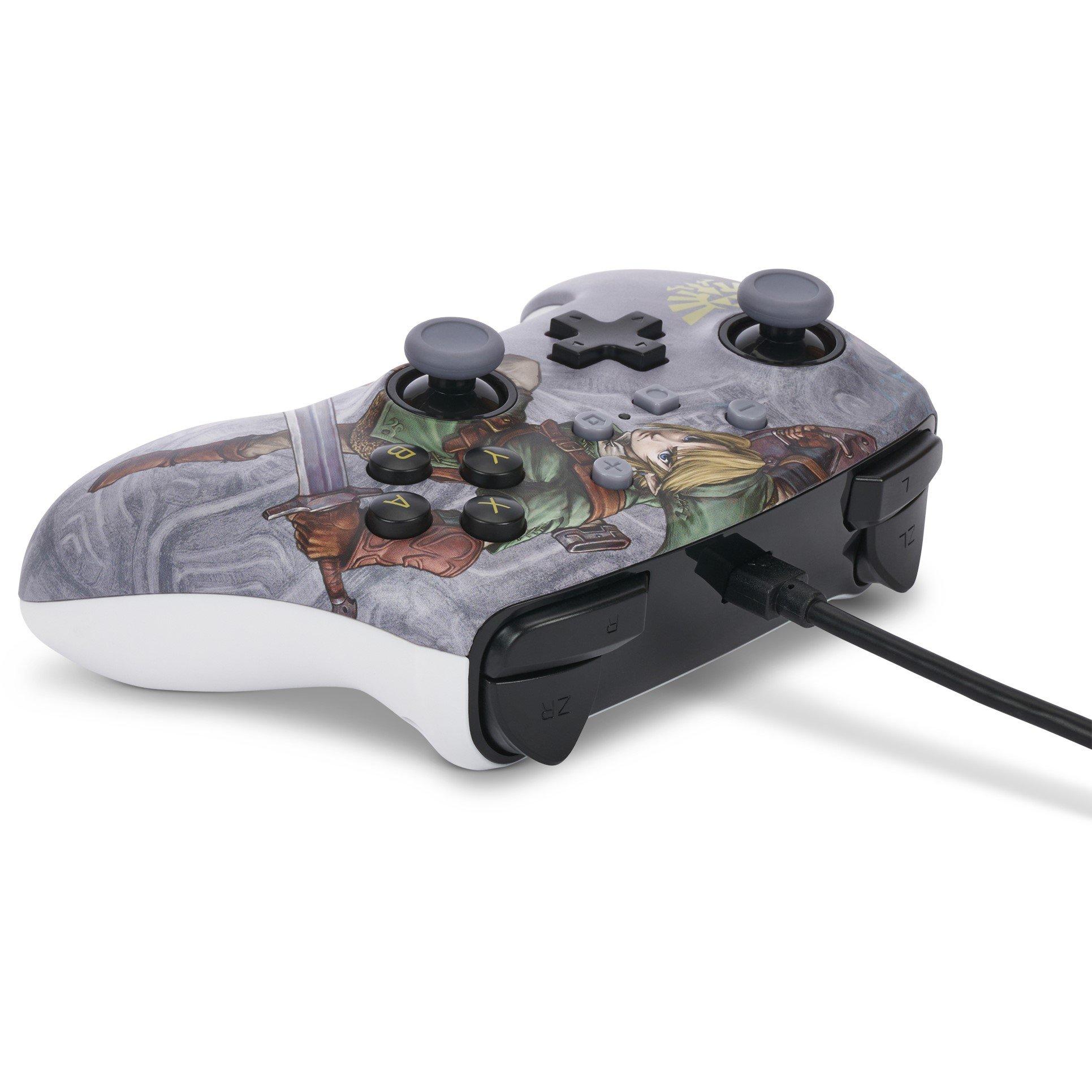 Link Valoroso - PowerA - Enhanced Wired Controller for Nintendo Switch - Valiant Link - 4