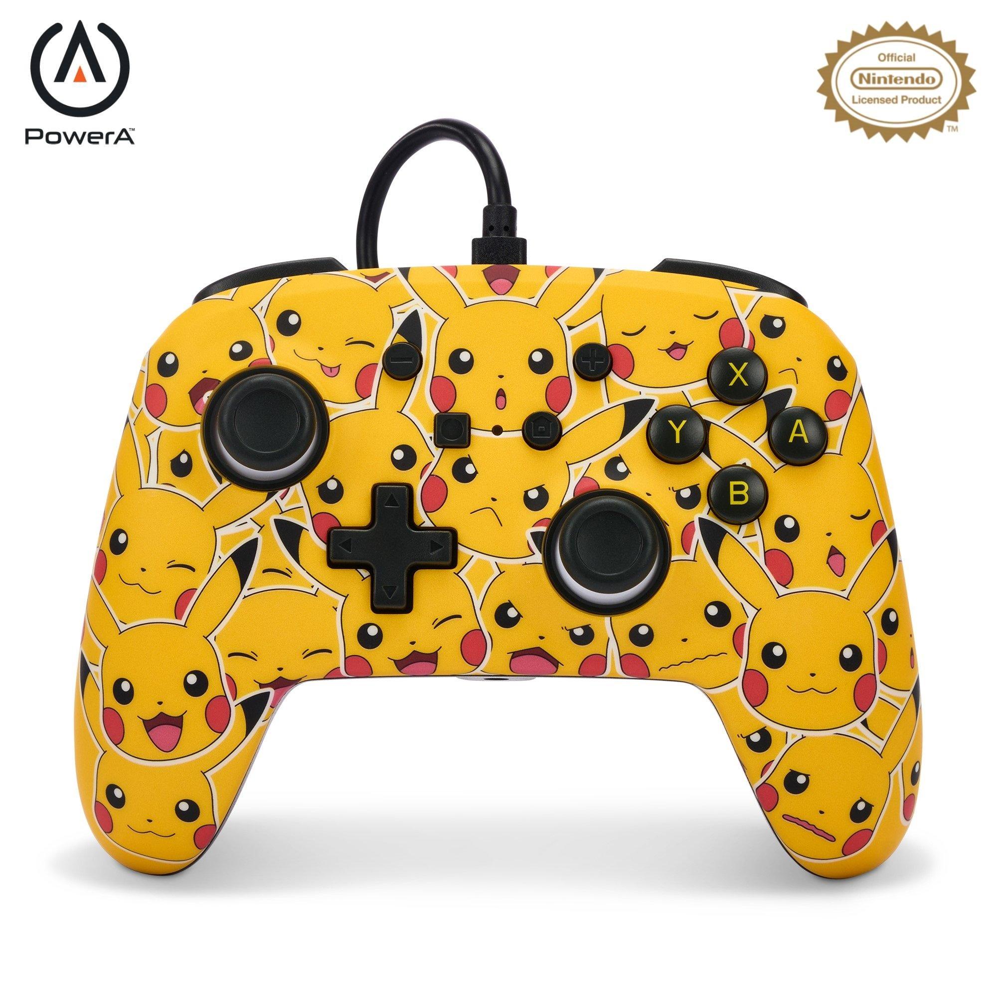 Powera  Enhanced Wired Controller For Nintendo Switch - Pikachu Moods