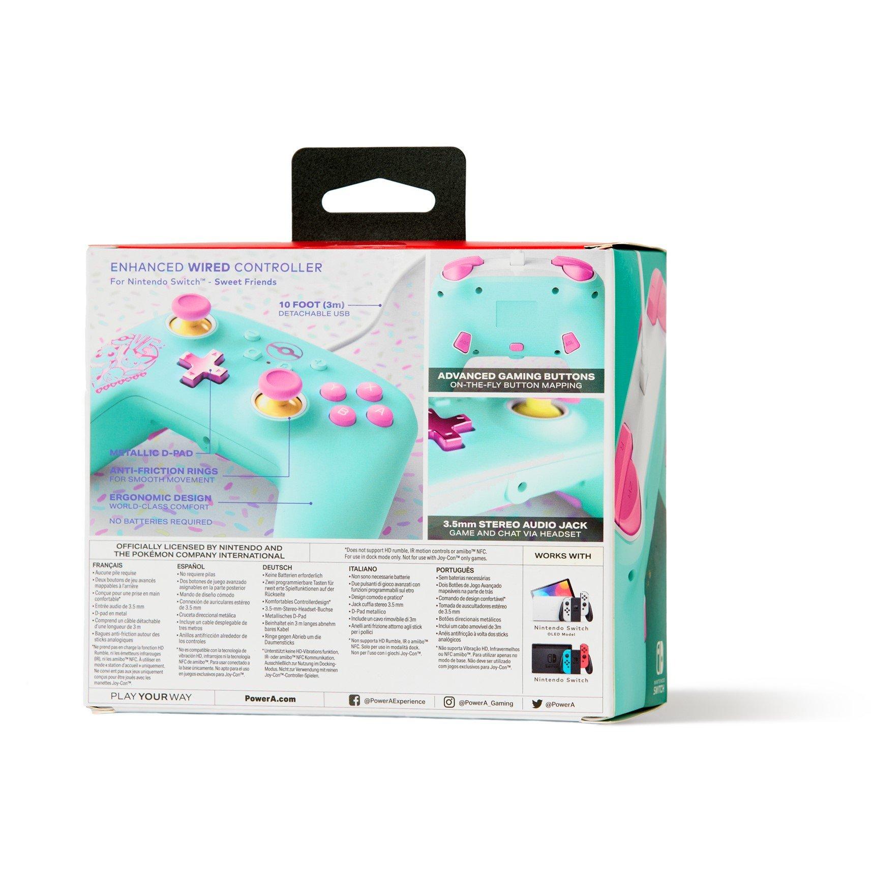 PKM Swt Friends - PowerA - Enhanced Wired Controller for Nintendo Switch - Pokémon: Sweet Friends - 11