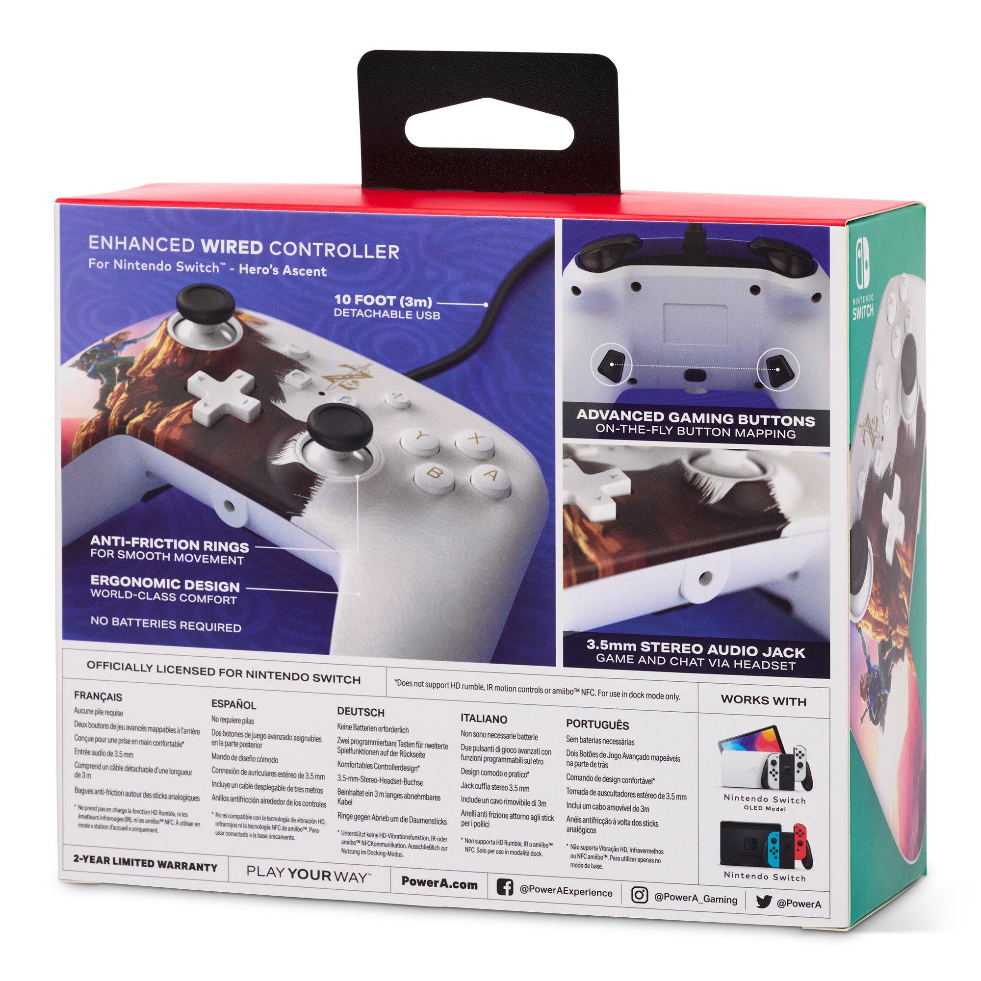 Heldenanstieg - PowerA - Enhanced Wired Controller for Nintendo Switch - Hero's Ascent - 12