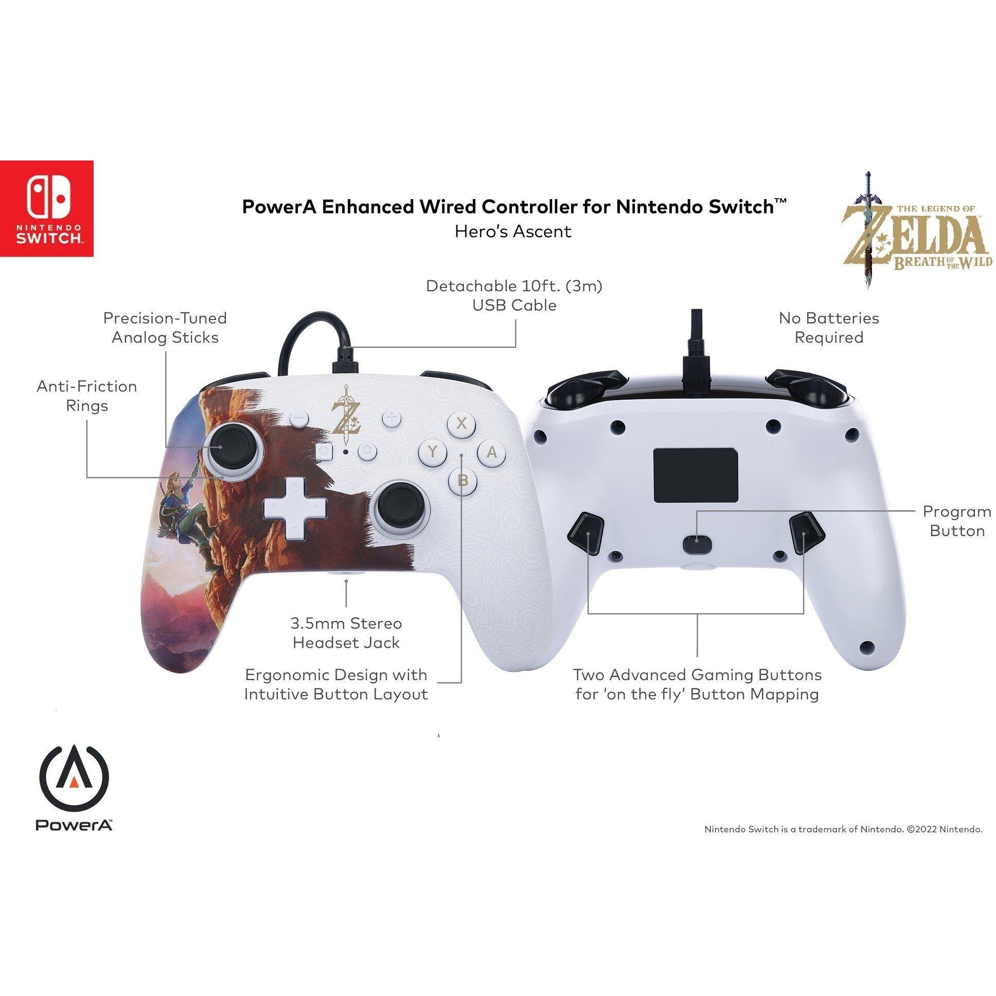 Heldenanstieg - PowerA - Enhanced Wired Controller for Nintendo Switch - Hero's Ascent - 3