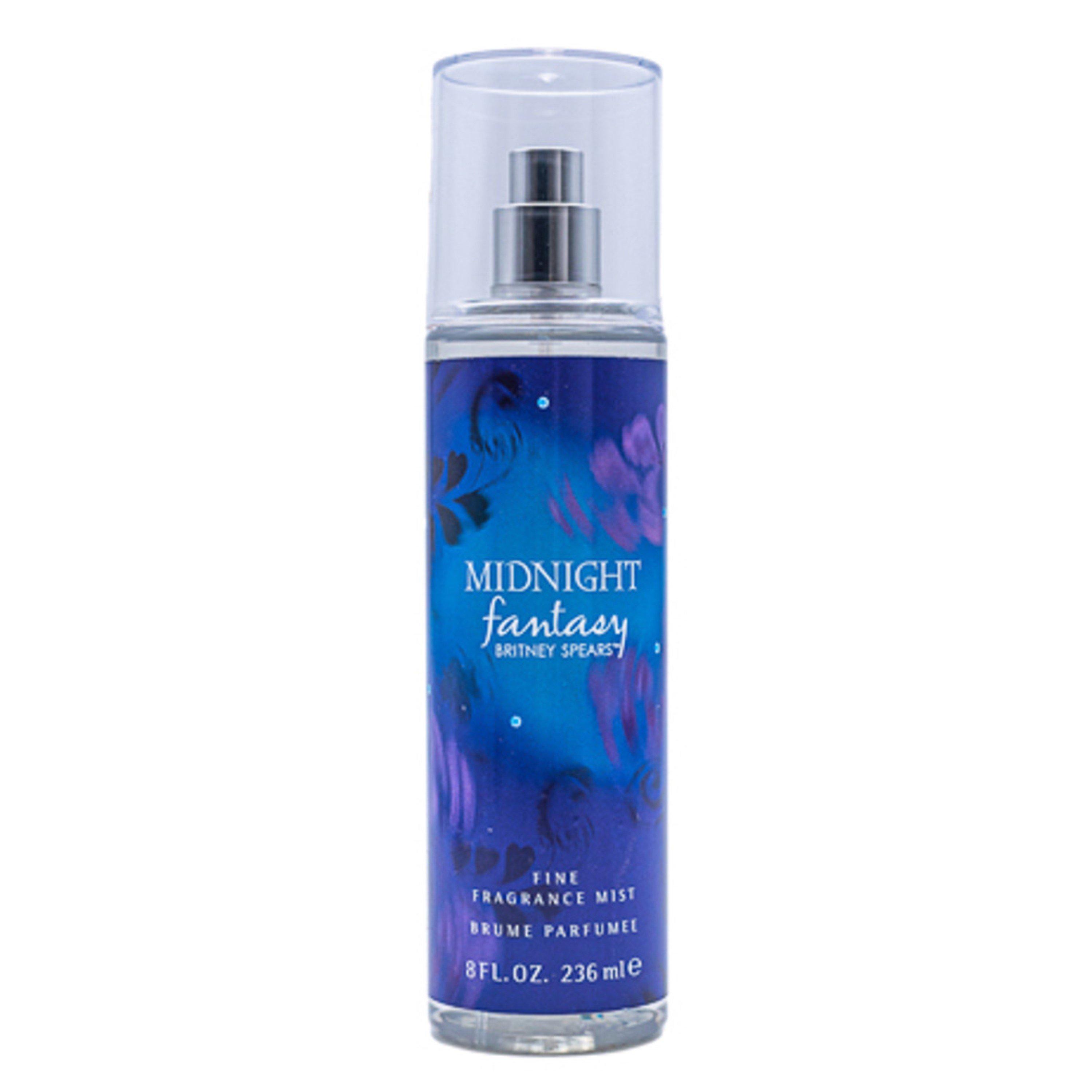 Britney Spears Midnight Fantasy Fragrance Mist Spray 236ml New Missing Cap ZP - Image 12
