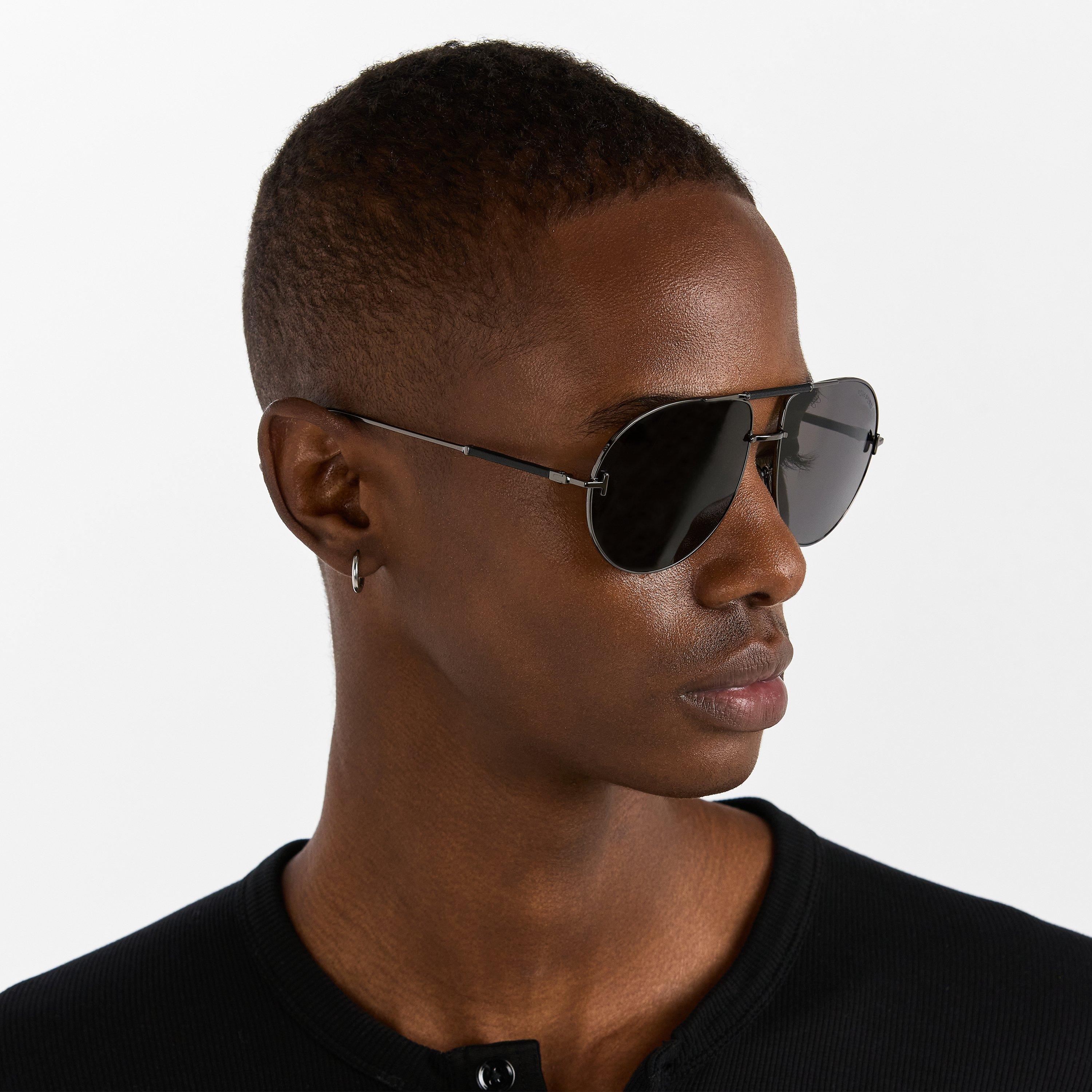 Gunmetal - Tom Ford - Men's TFS Lou Sunglasses - 3