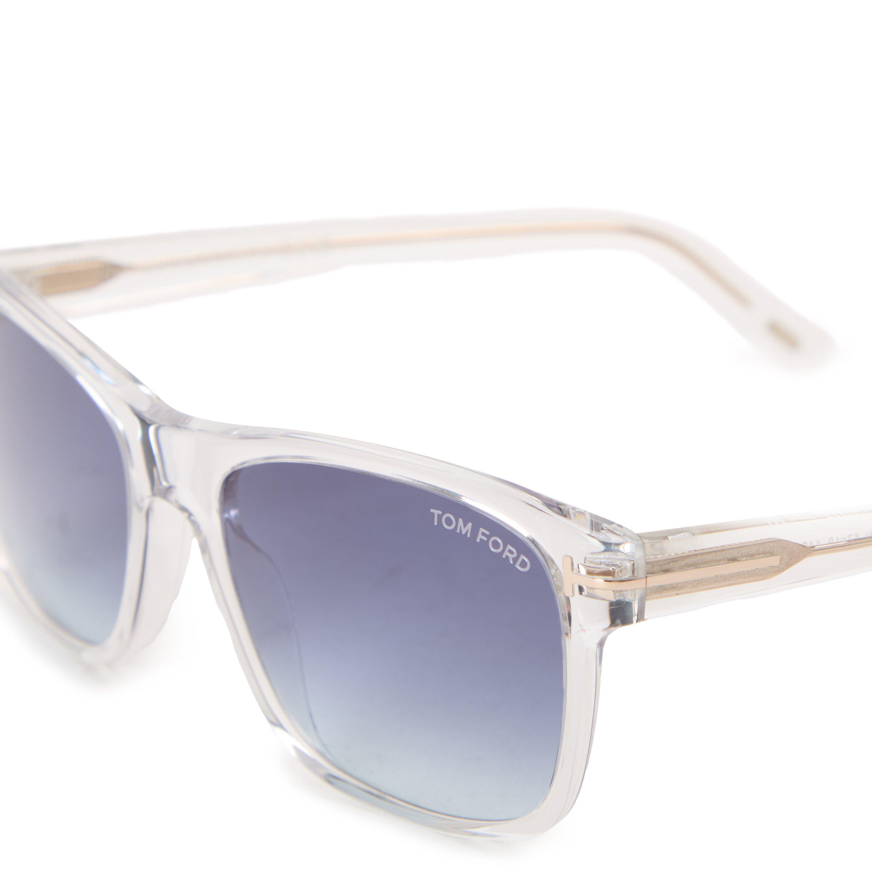 Crystal - Tom Ford - Men's Giulio Wayfarer Sunglasses - 4