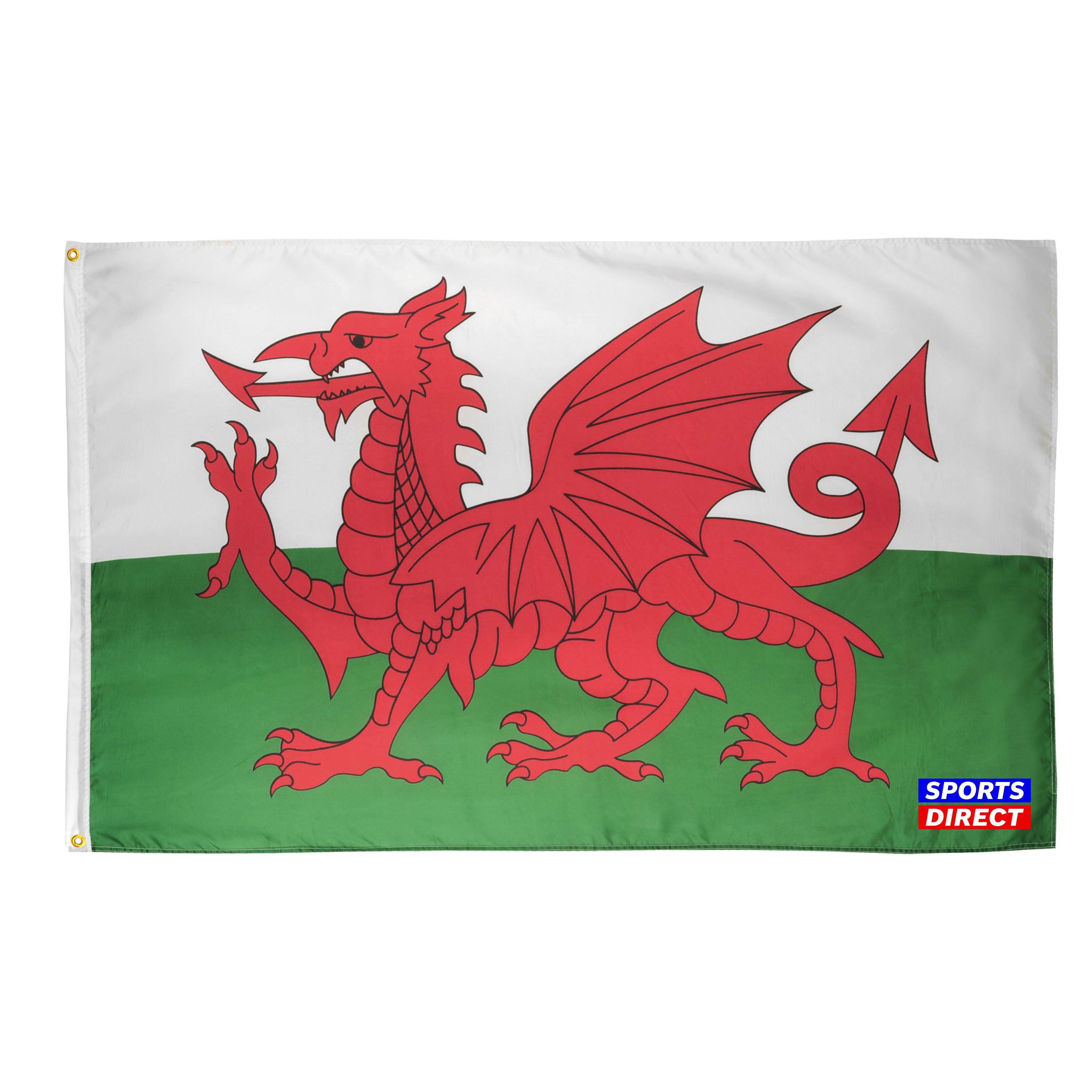 Team  8X5 Football Flags Wales