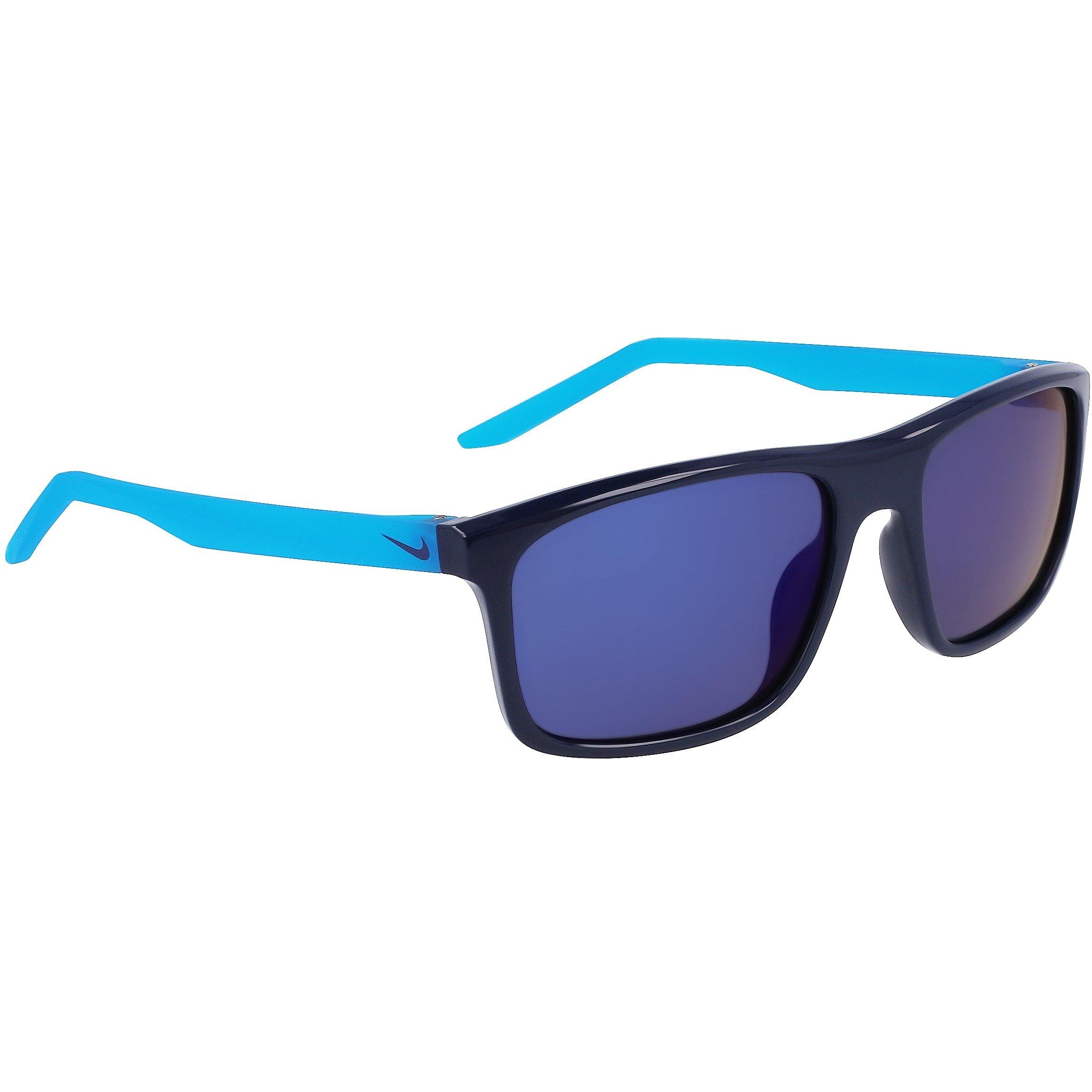 Obsidian/PlBlue - Nike - Fire P Rectangle Sunglasses - 1