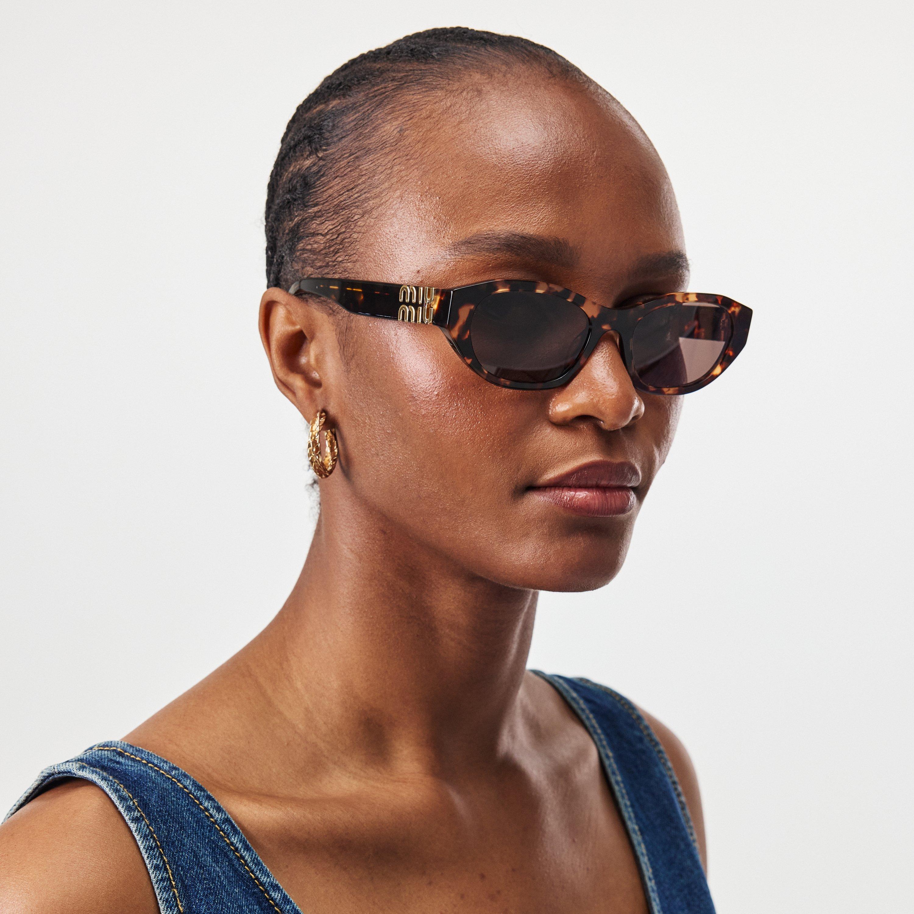 Honey Havana - Miu Miu - Square Sunglasses - 3