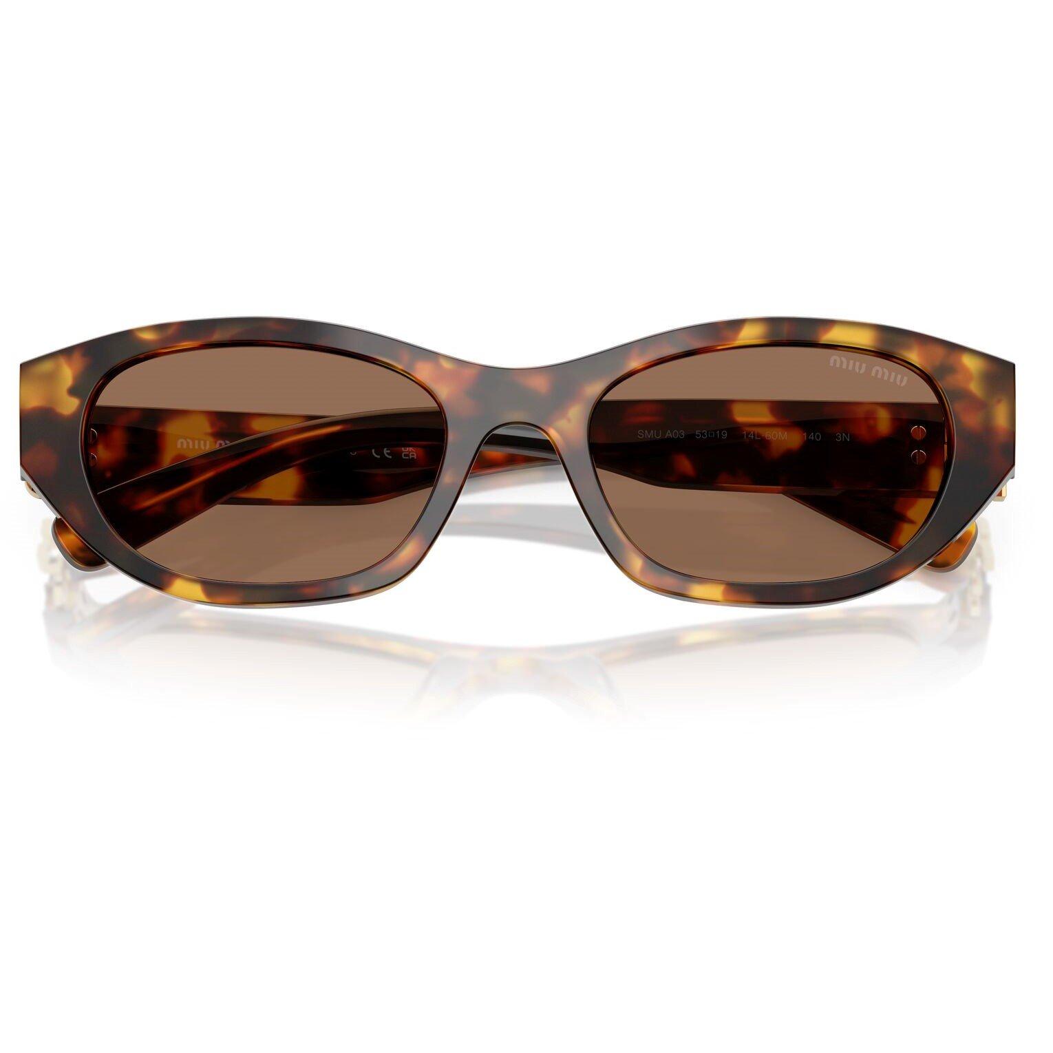 Honey Havana - Miu Miu - Square Sunglasses - 4