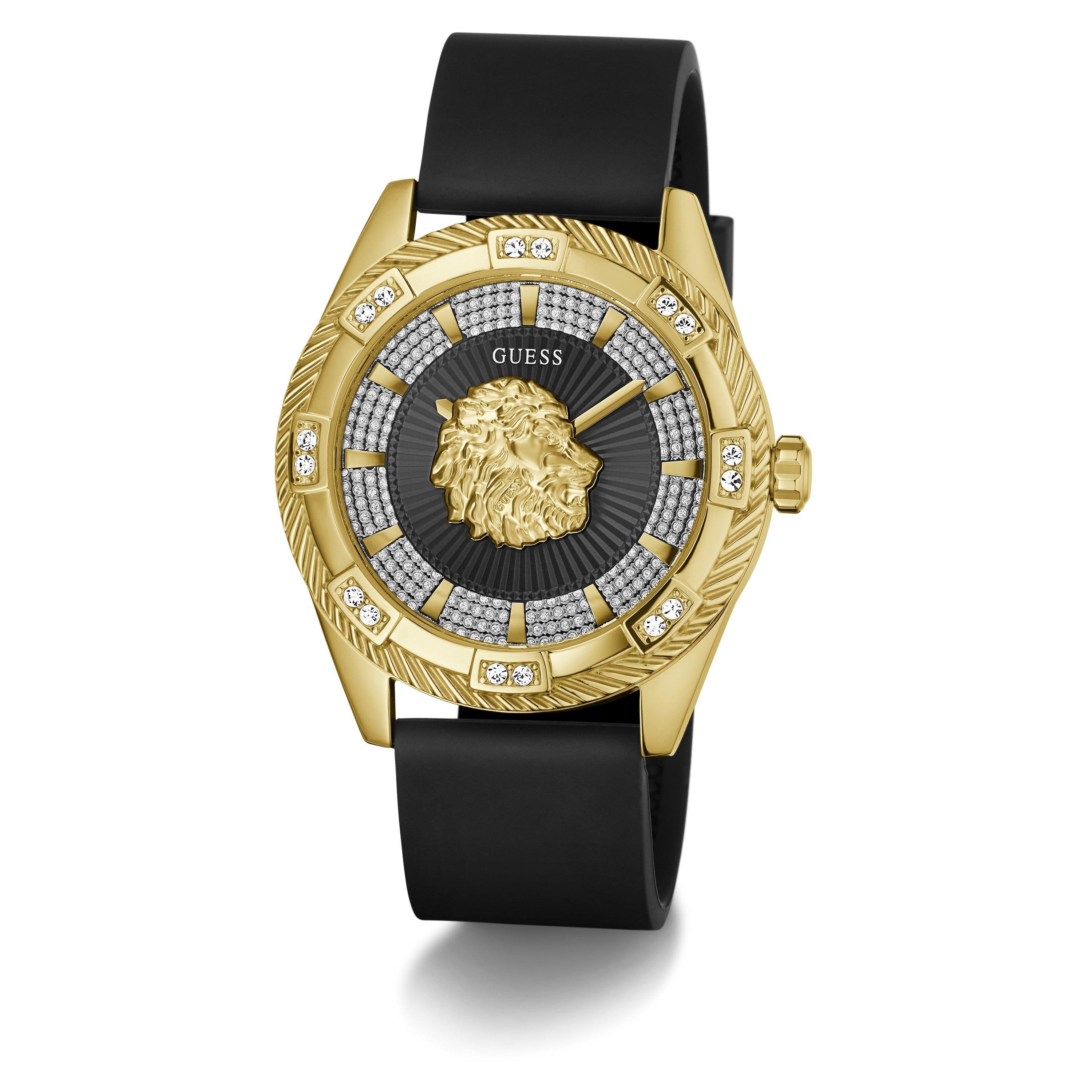 Black/Gold tone - Guess - GesJwl Beast Watch Sn71 - 5