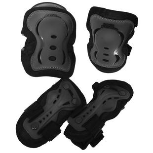 Black - No Fear - Skate Protection Pads 3 Pack - 1