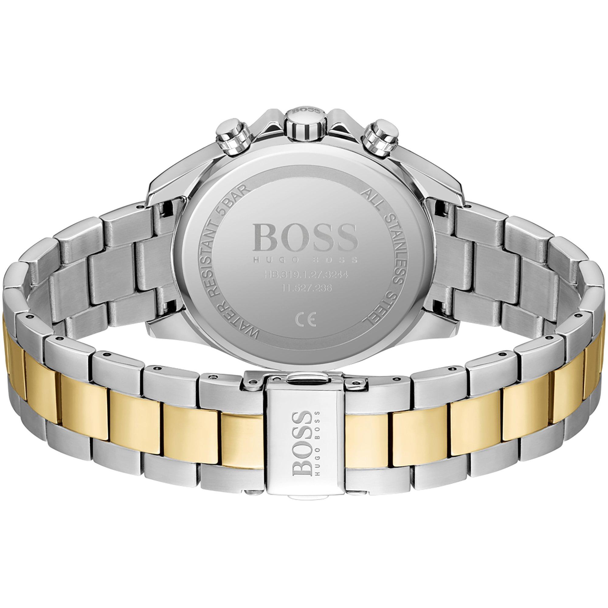 Silver/Gold - Boss - Women's Novia Boyfriend-style Watch - 3